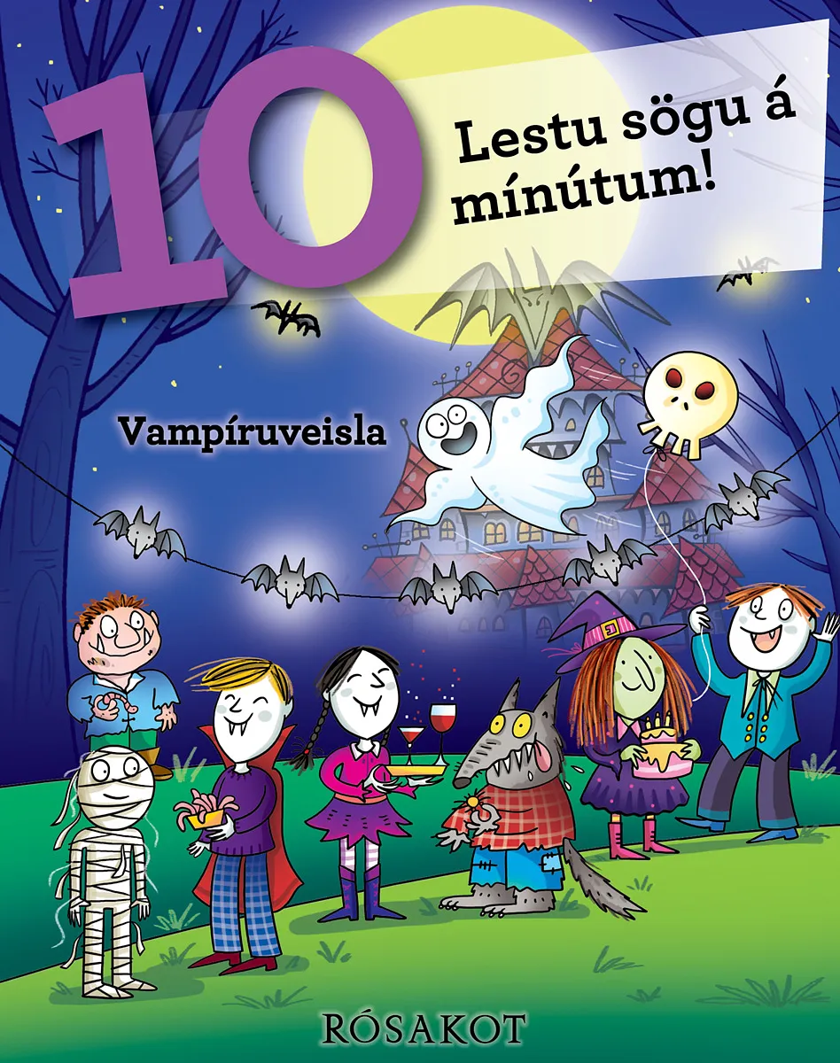 Bókakápa: Lestu sögu á 10 mínútum! Vampíruveisla