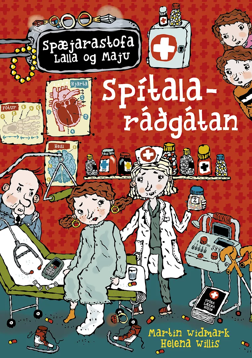 Bókakápa: Spæjarastofa Lalla og Maju   Spítalaráðgátan