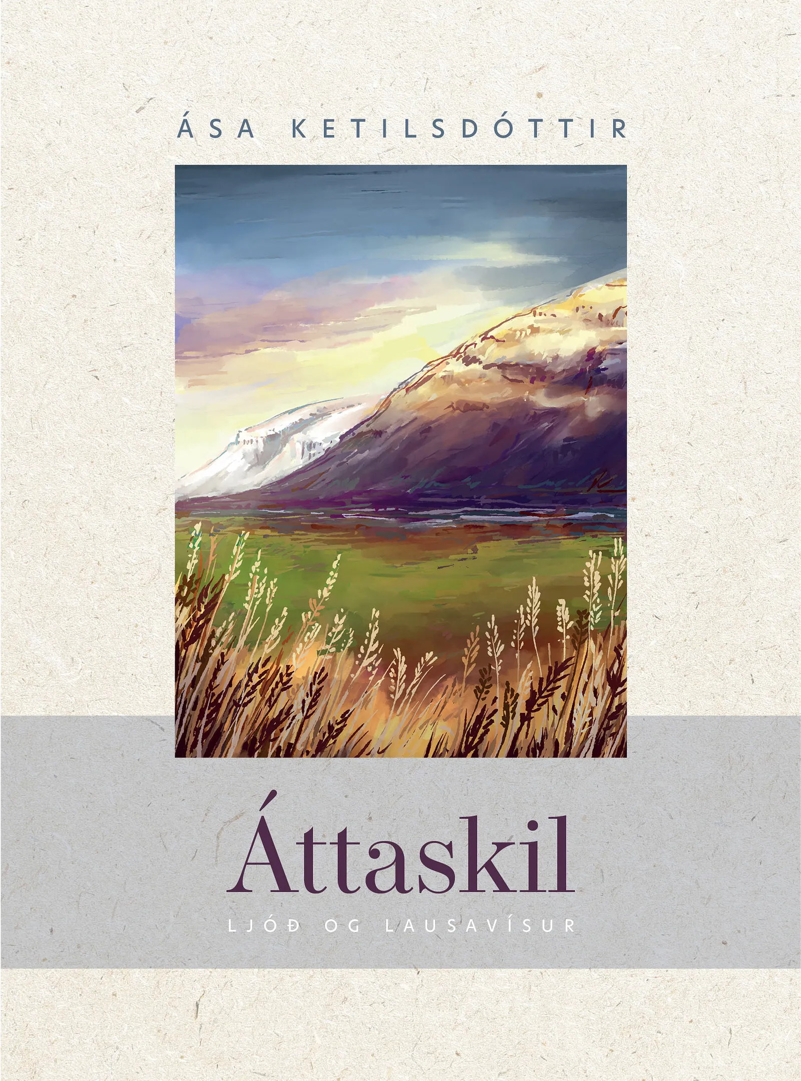 Bókakápa: Áttaskil ljóð og lausavísur