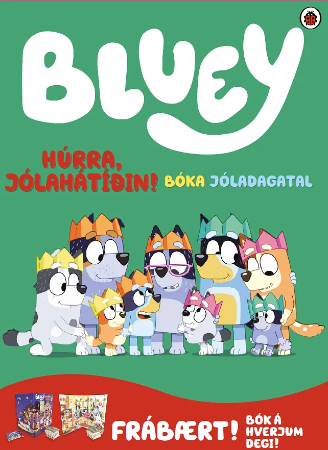 Bókakápa: Bluey jóladagatal