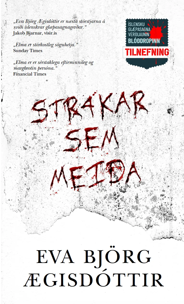 Forsíða kápu bókarinnar