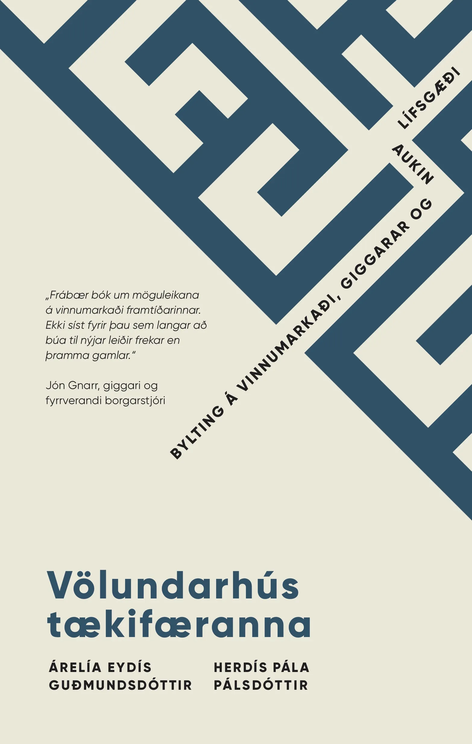 Forsíða kápu bókarinnar