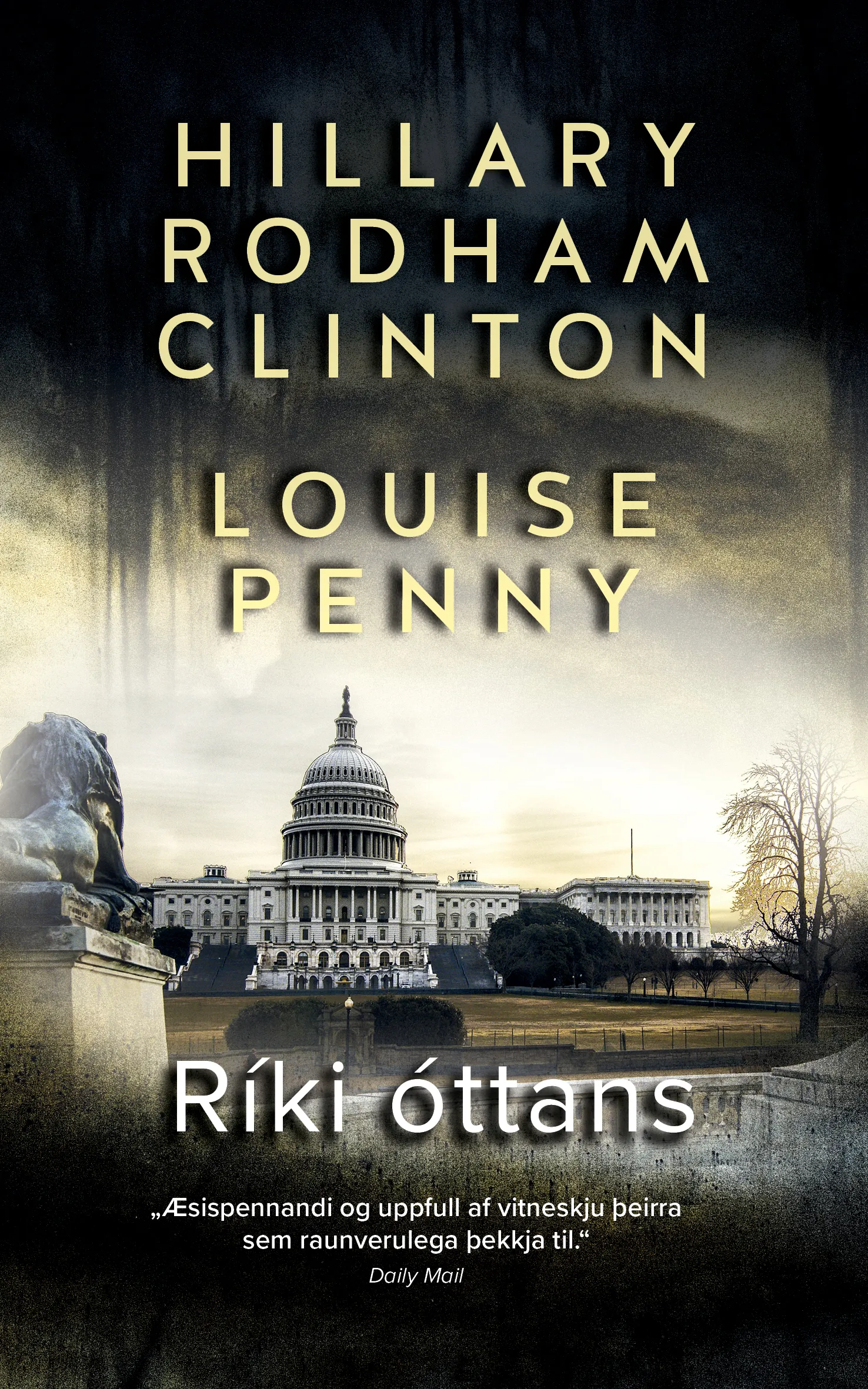 Forsíða kápu bókarinnar