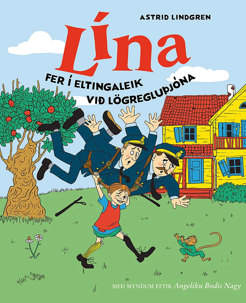 Bókakápa: Lína fer í eltingaleik við lögregluþjóna