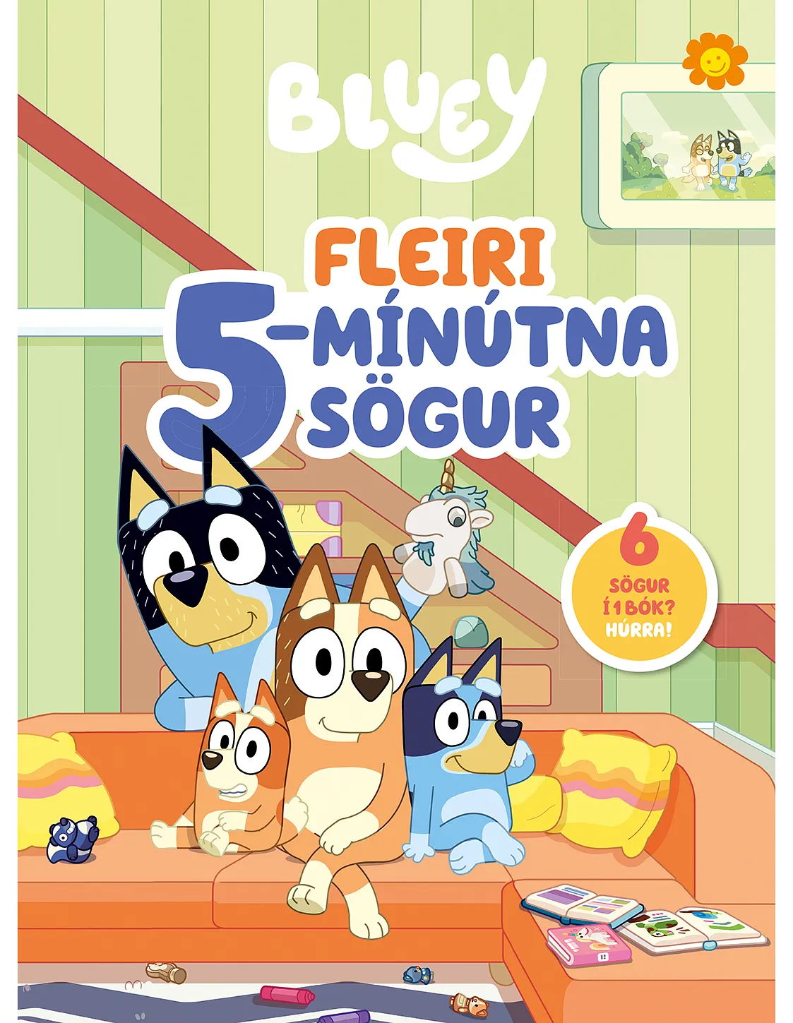 Bókakápa: Bluey - Fleiri 5-mínútna sögur