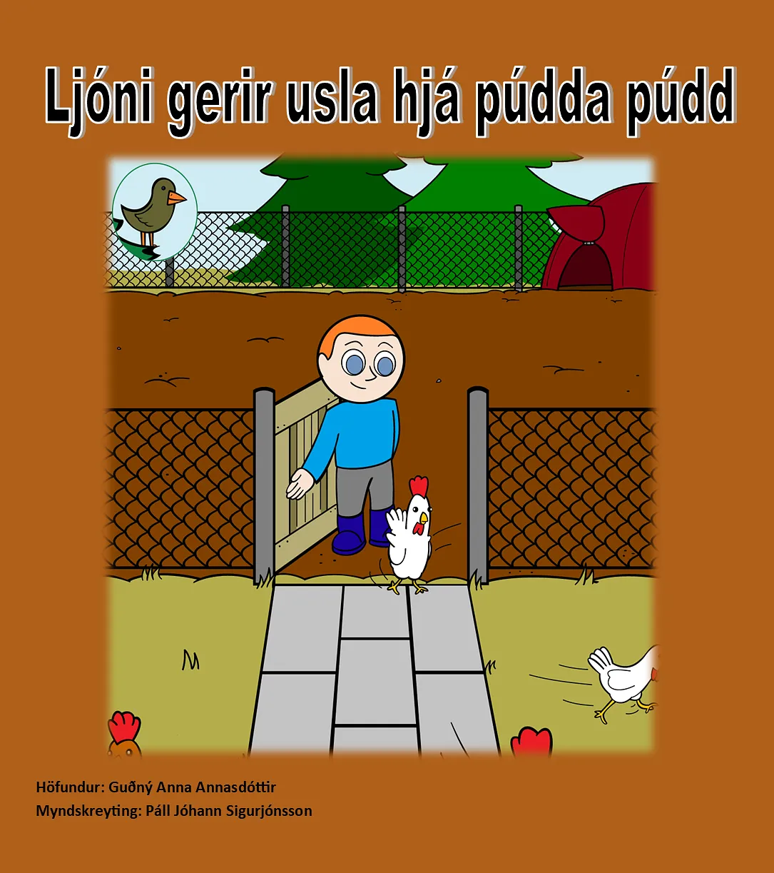 Bókakápa: Ljóni gerir usla hjá púdda púdd