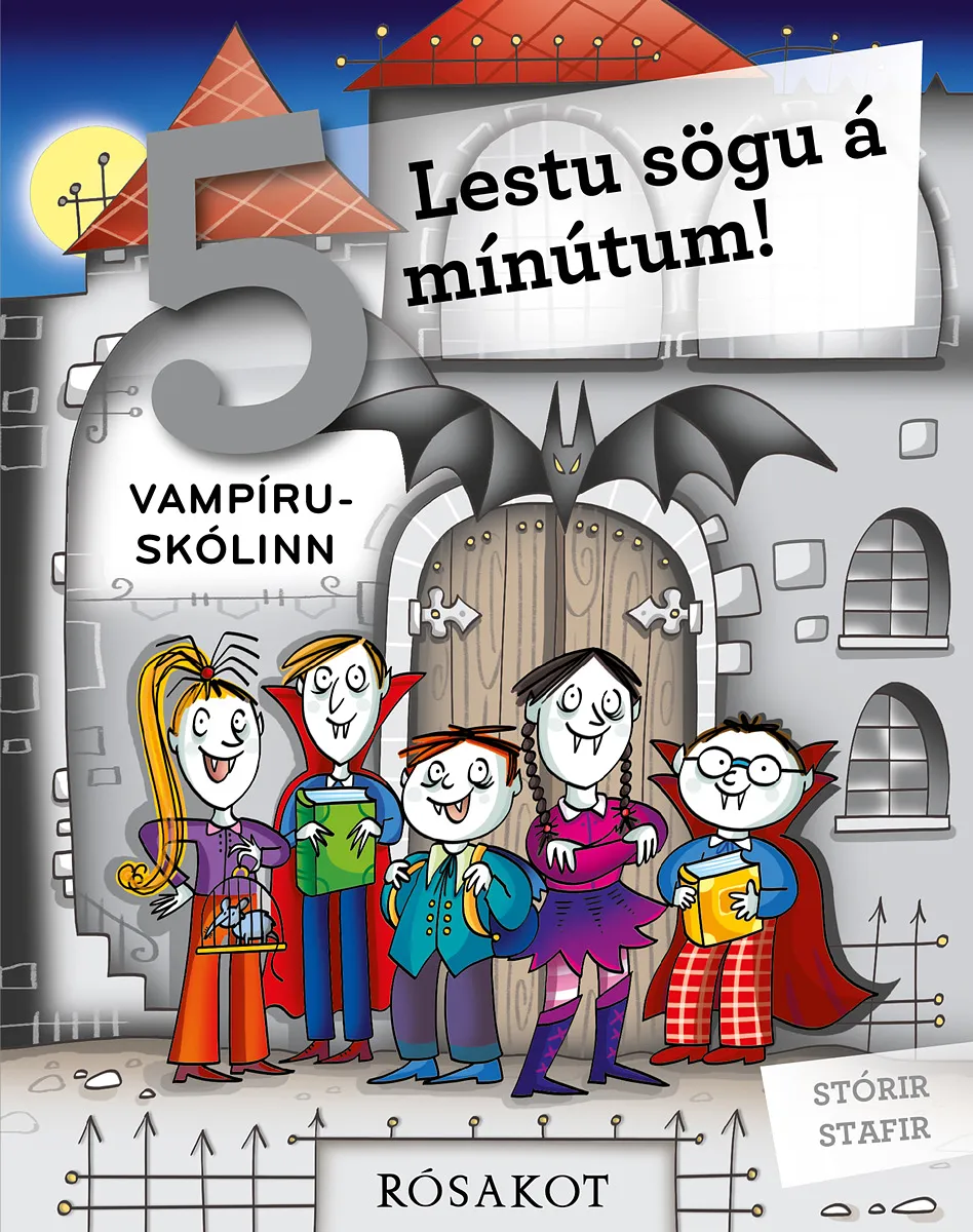 Bókakápa: Lestu sögu á 5 mínútum: Vampíruskólinn