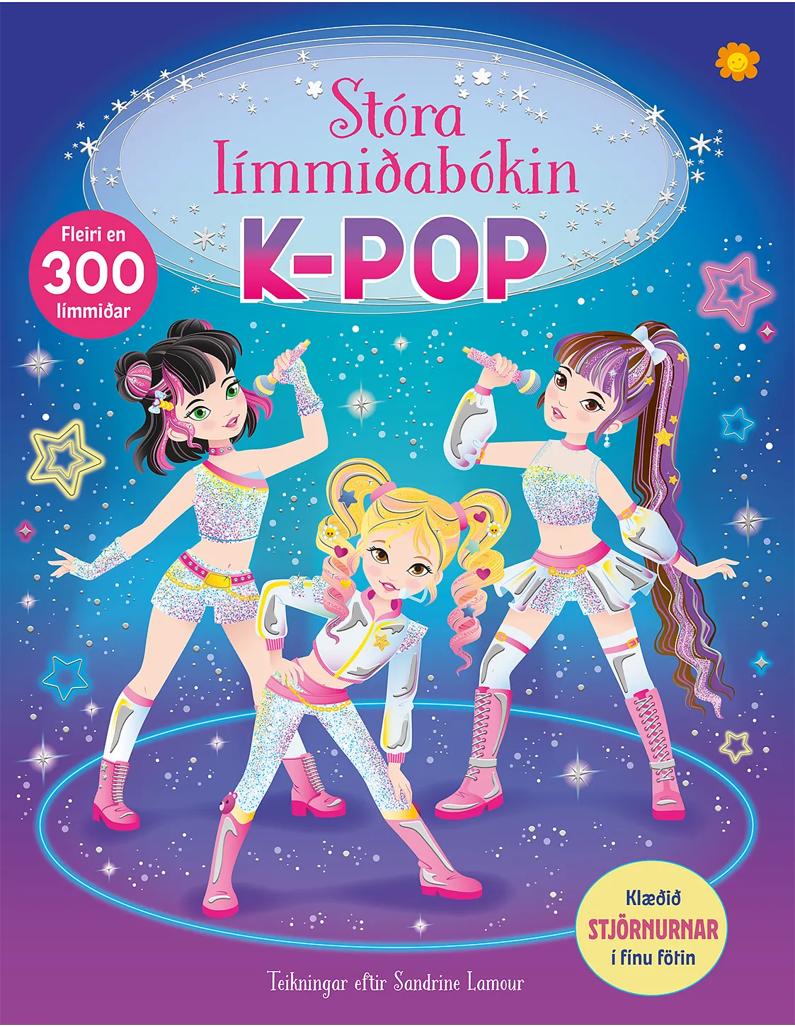 Bókakápa: K-POP stóra límmiðabókin