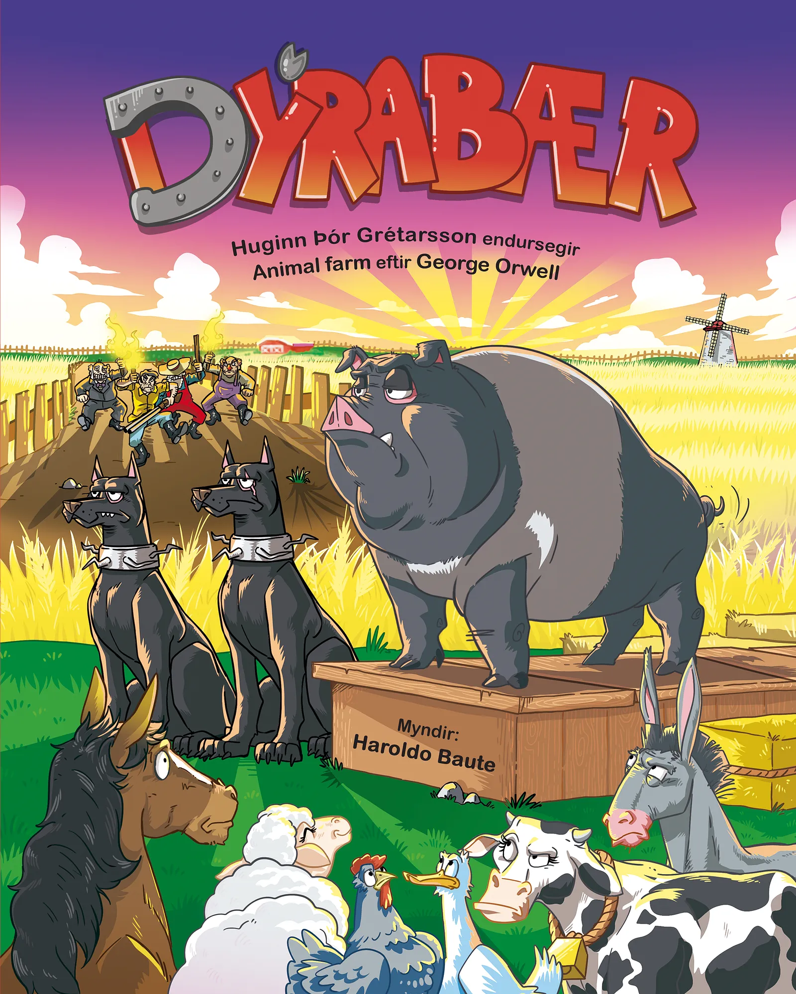 Forsíða kápu bókarinnar