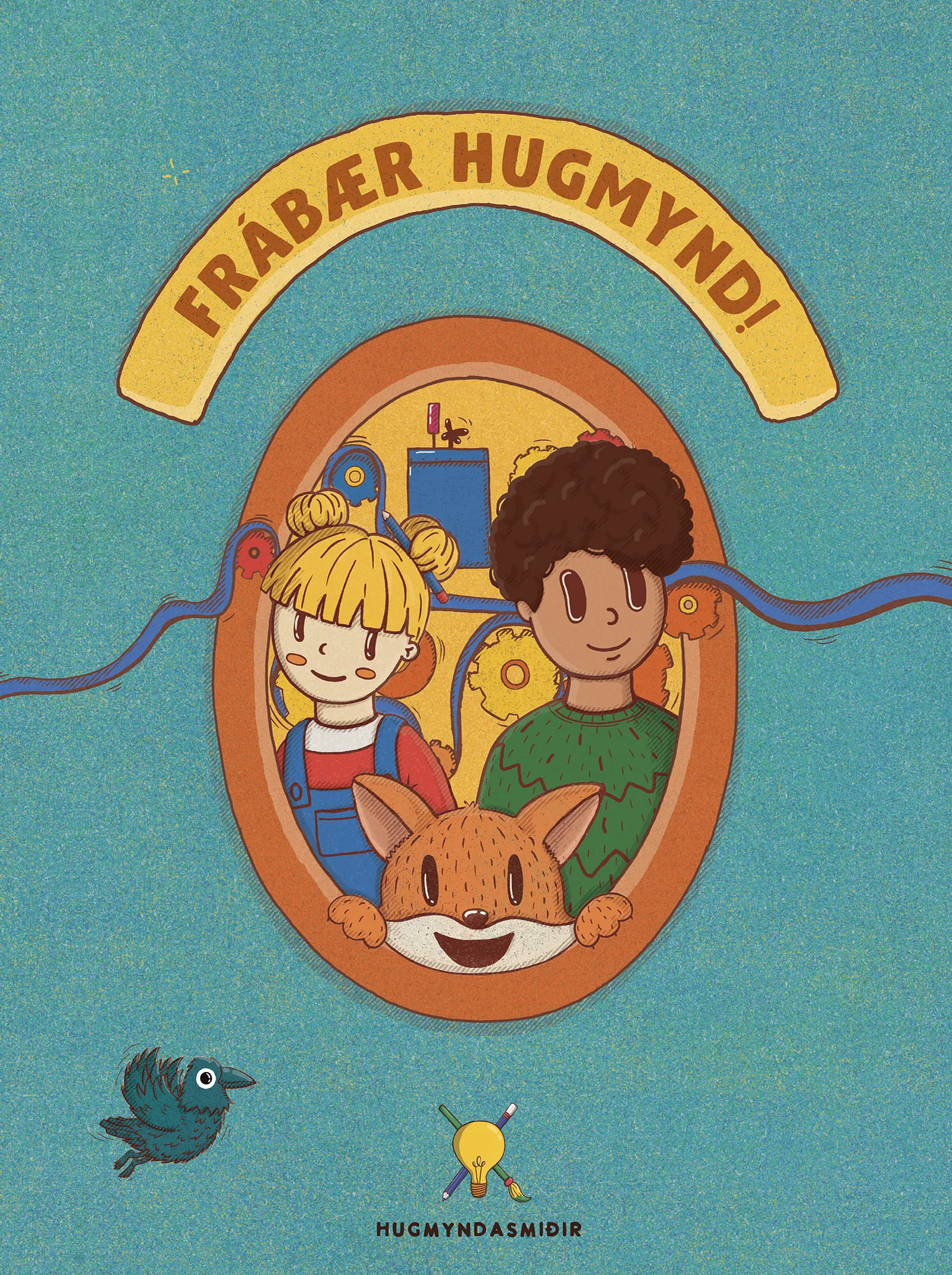 Forsíða kápu bókarinnar