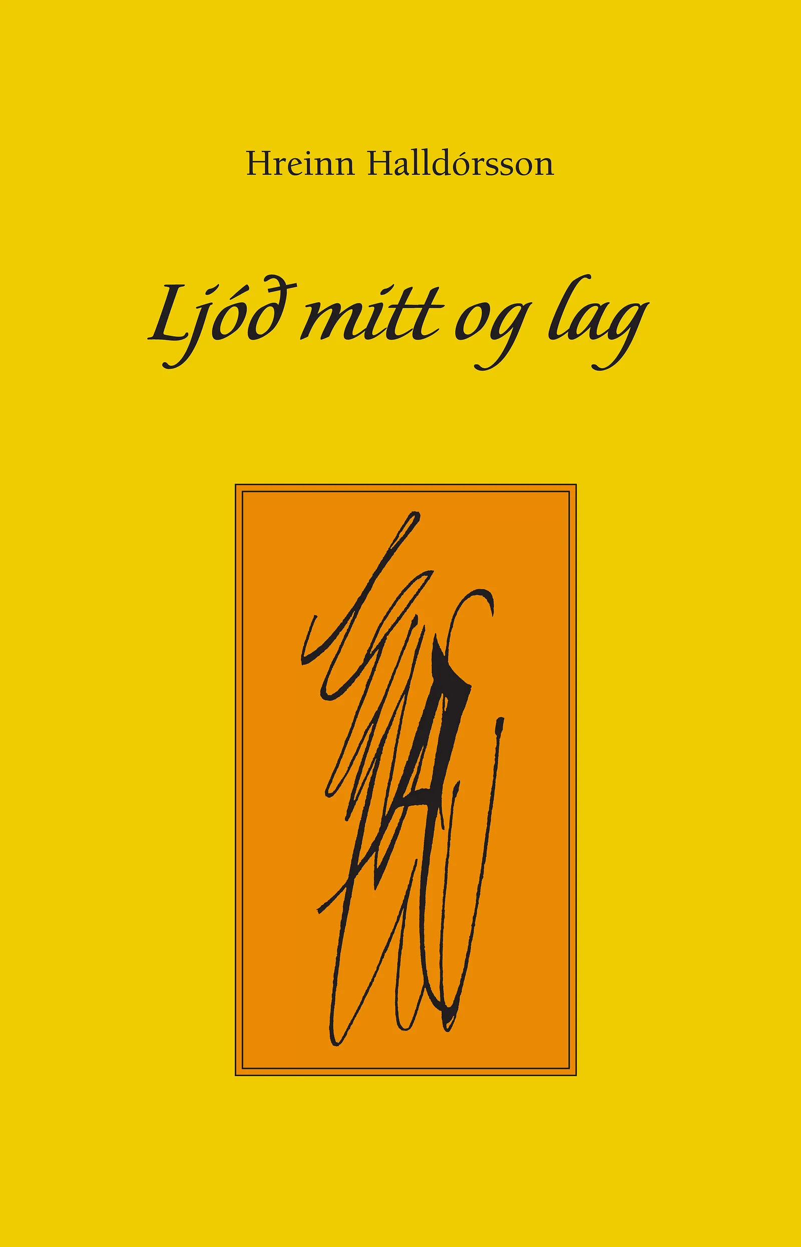 Forsíða kápu bókarinnar