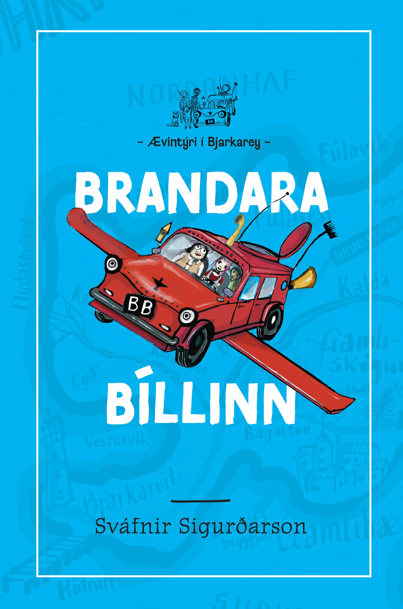 Bókakápa: Brandarabíllinn