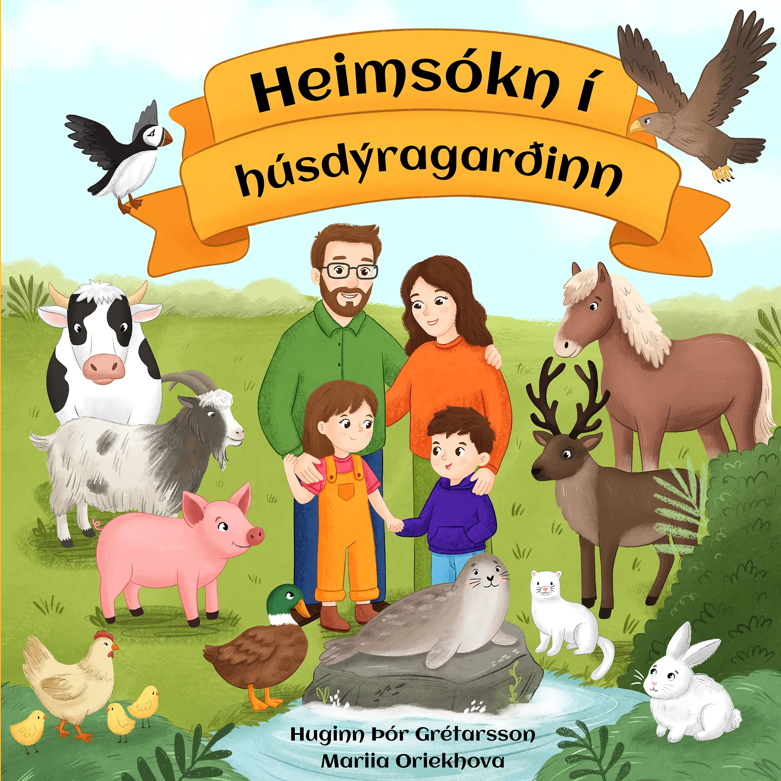 Bókakápa: Heimsókn í húsdýragarðinn