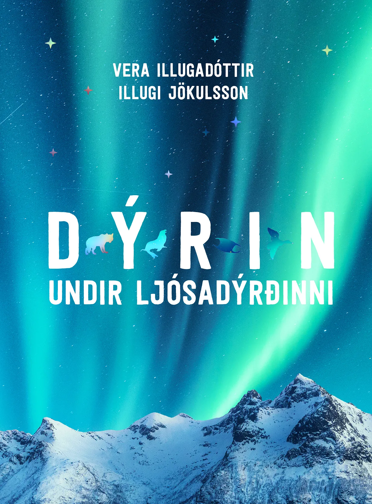 Bókakápa: Dýrin undir ljósadýrðinni