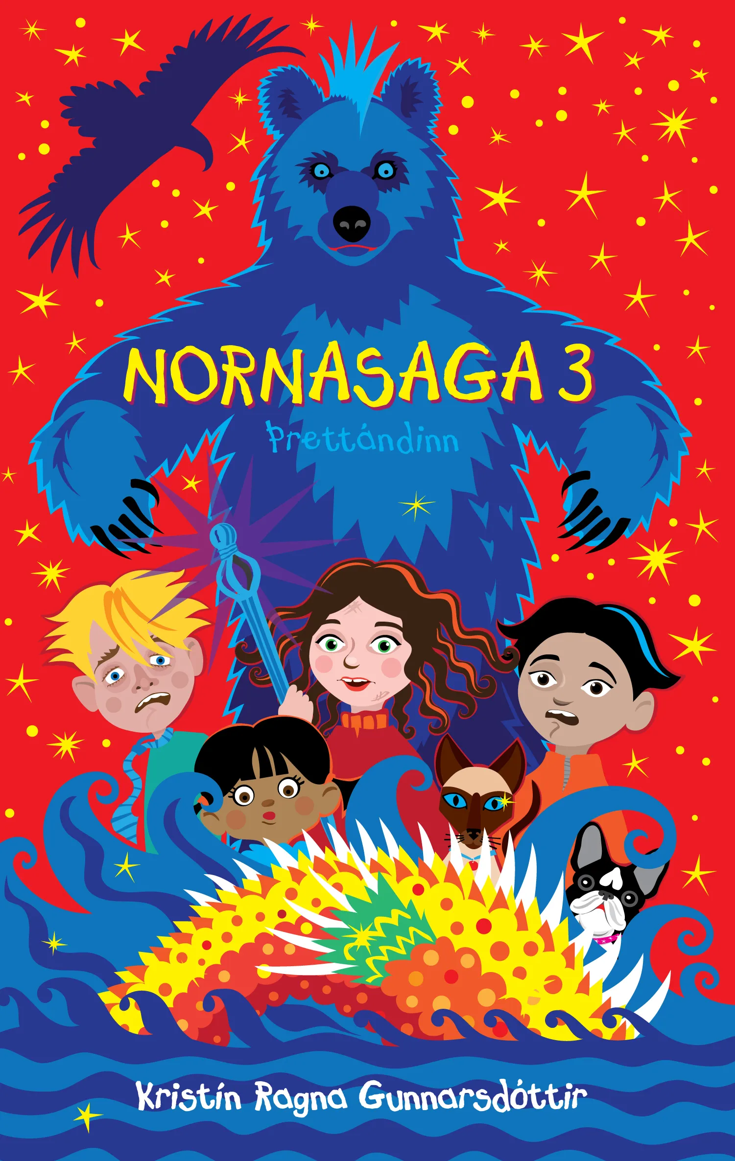 Forsíða kápu bókarinnar