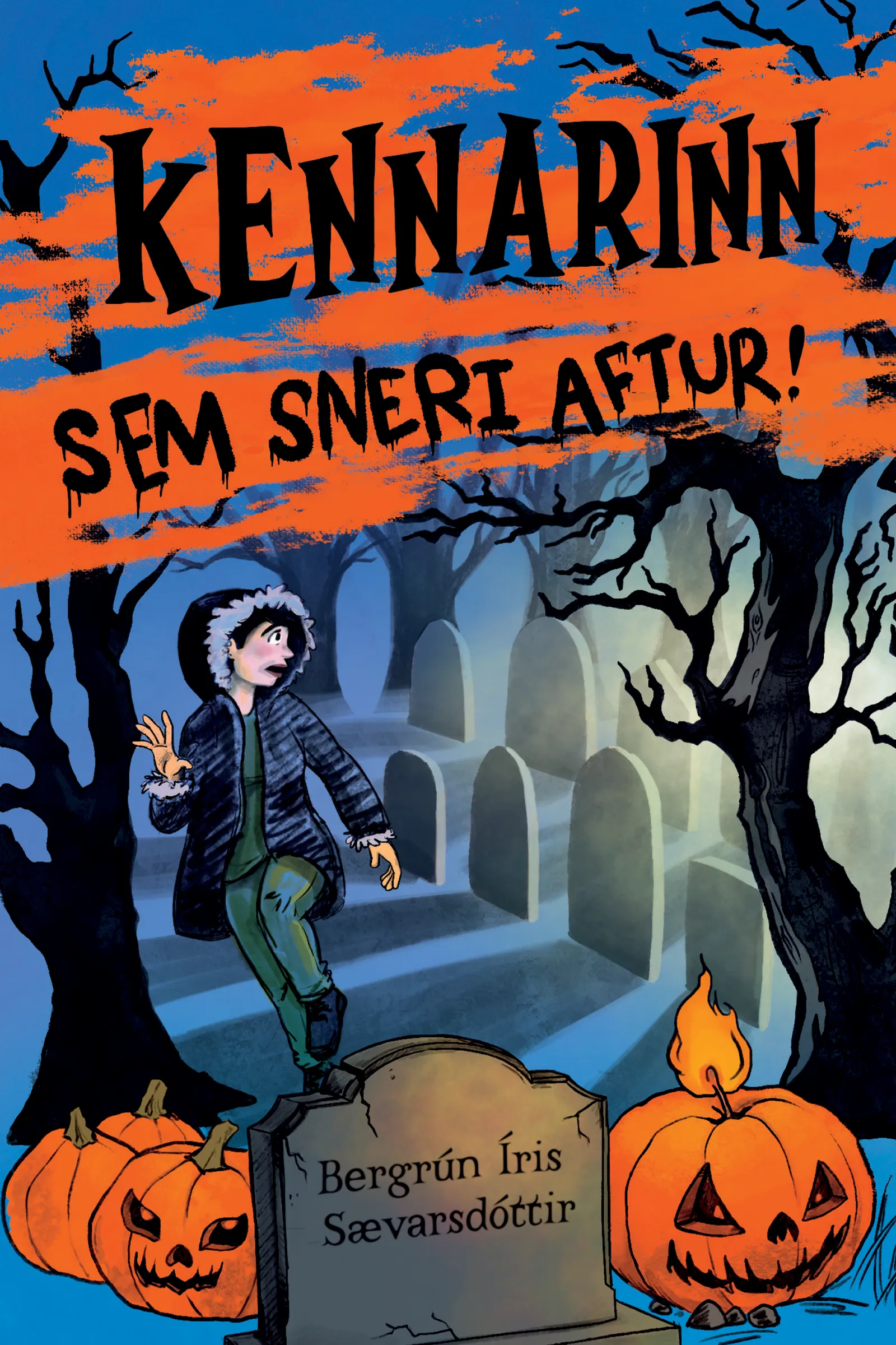 Forsíða kápu bókarinnar