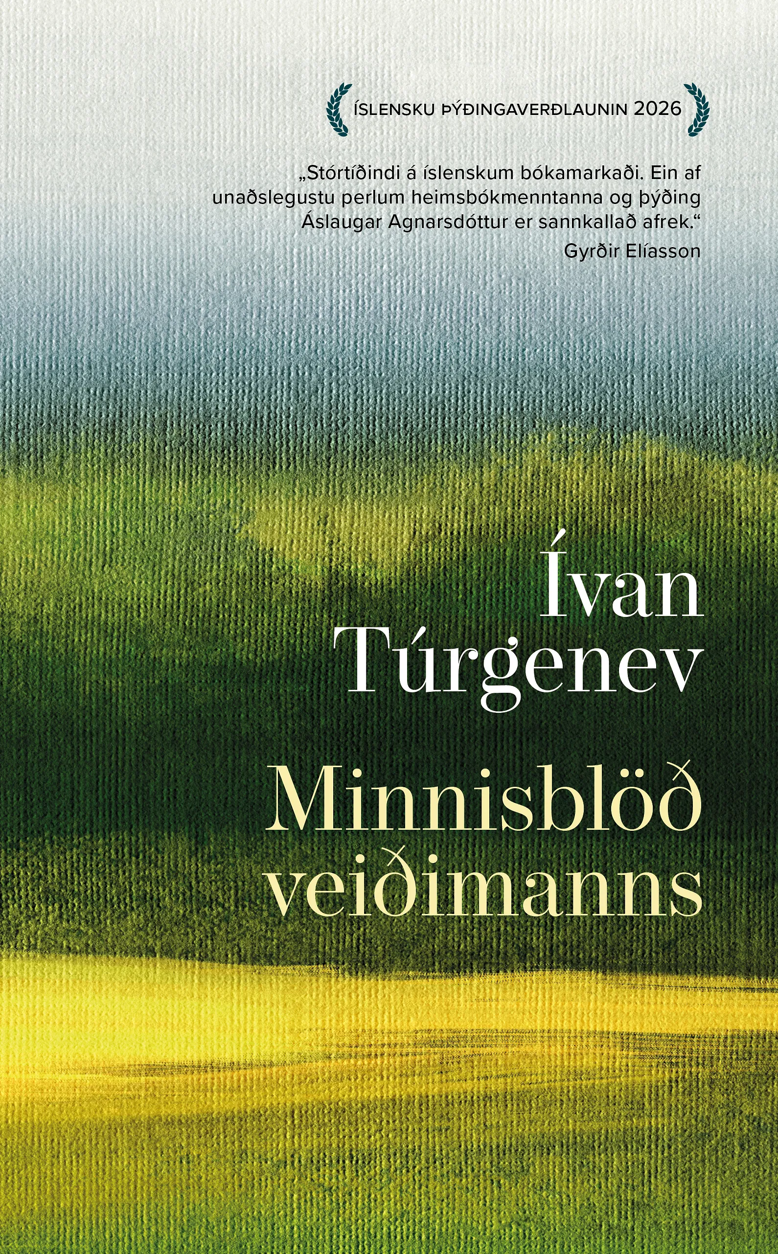 Forsíða kápu bókarinnar