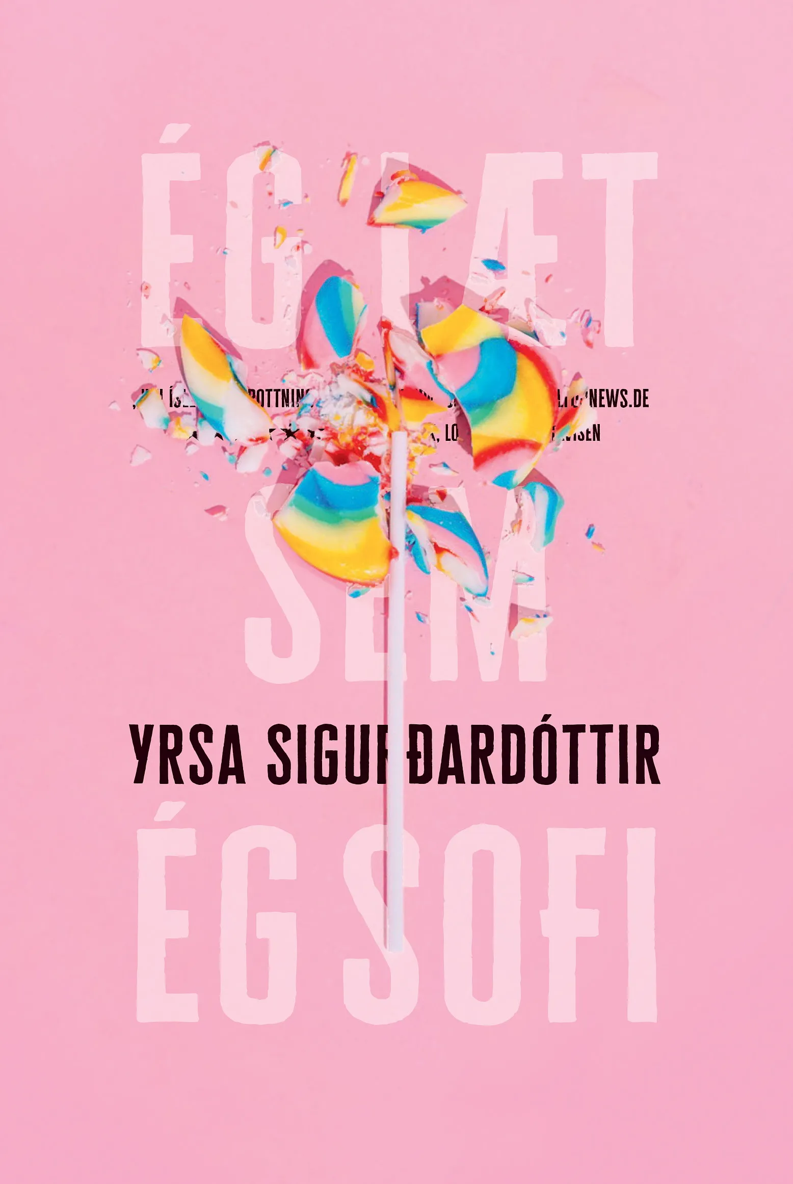 Forsíða kápu bókarinnar