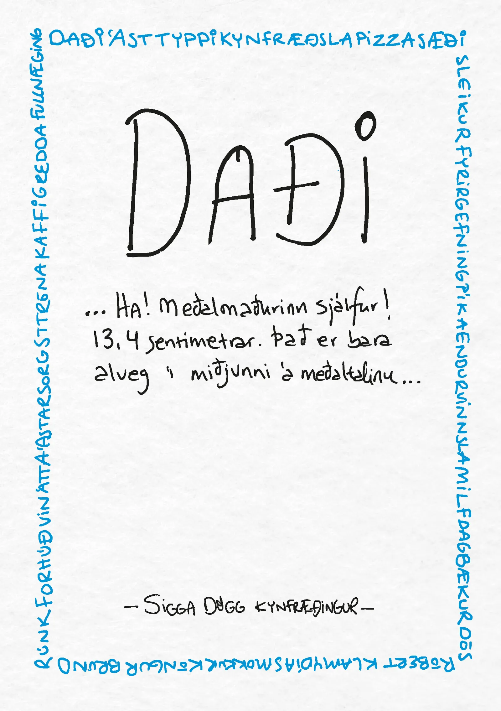 Forsíða kápu bókarinnar