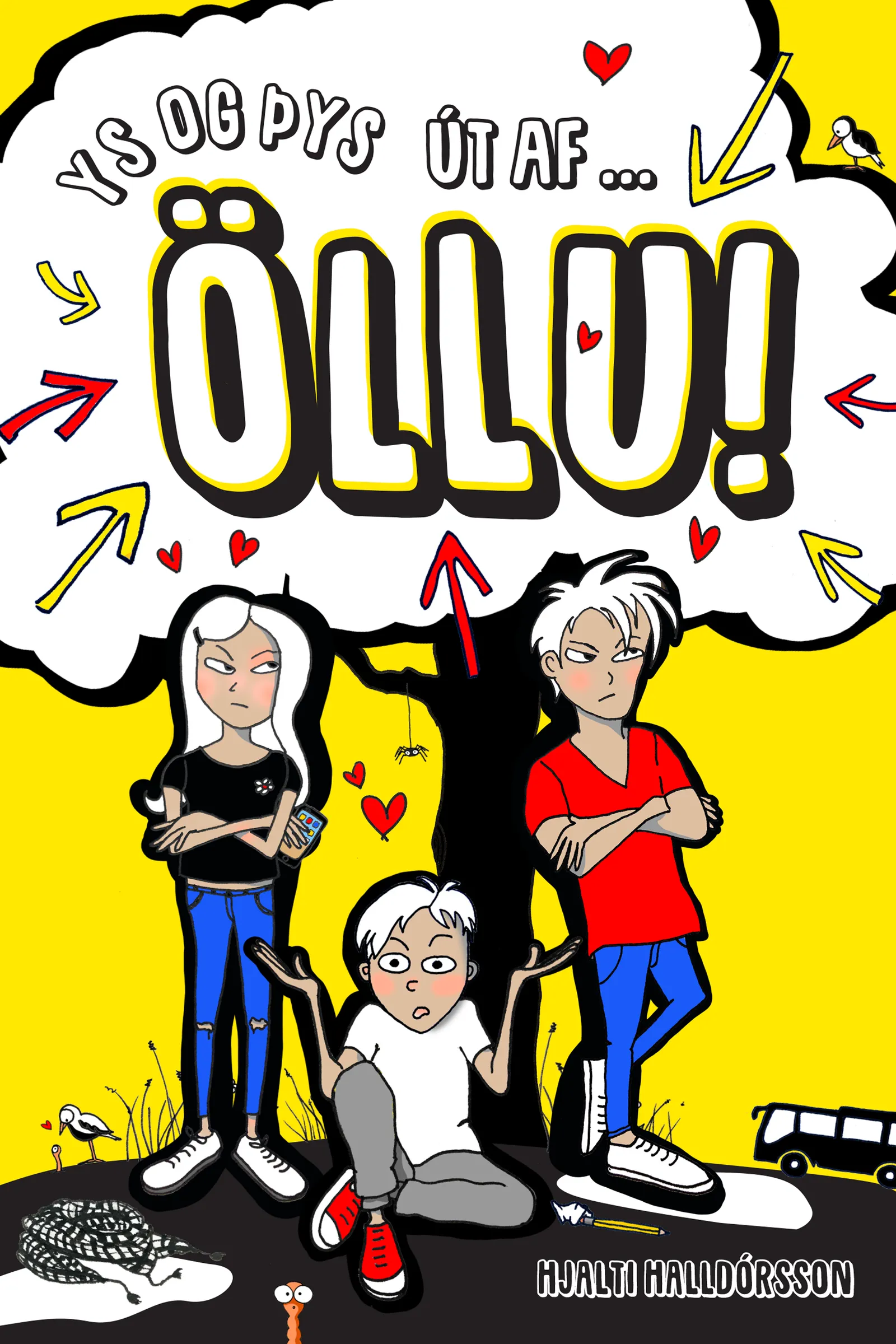 Forsíða kápu bókarinnar