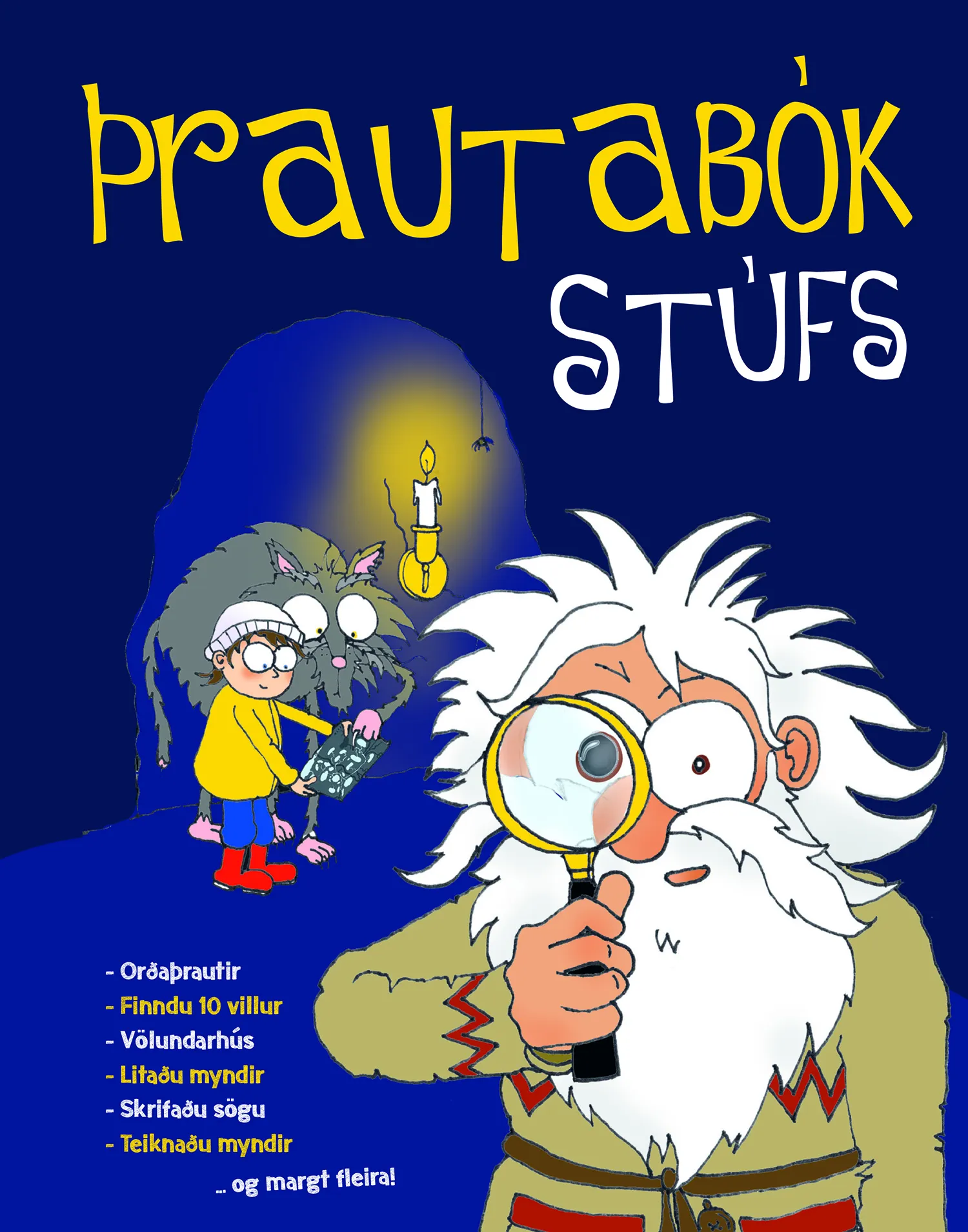 Forsíða kápu bókarinnar