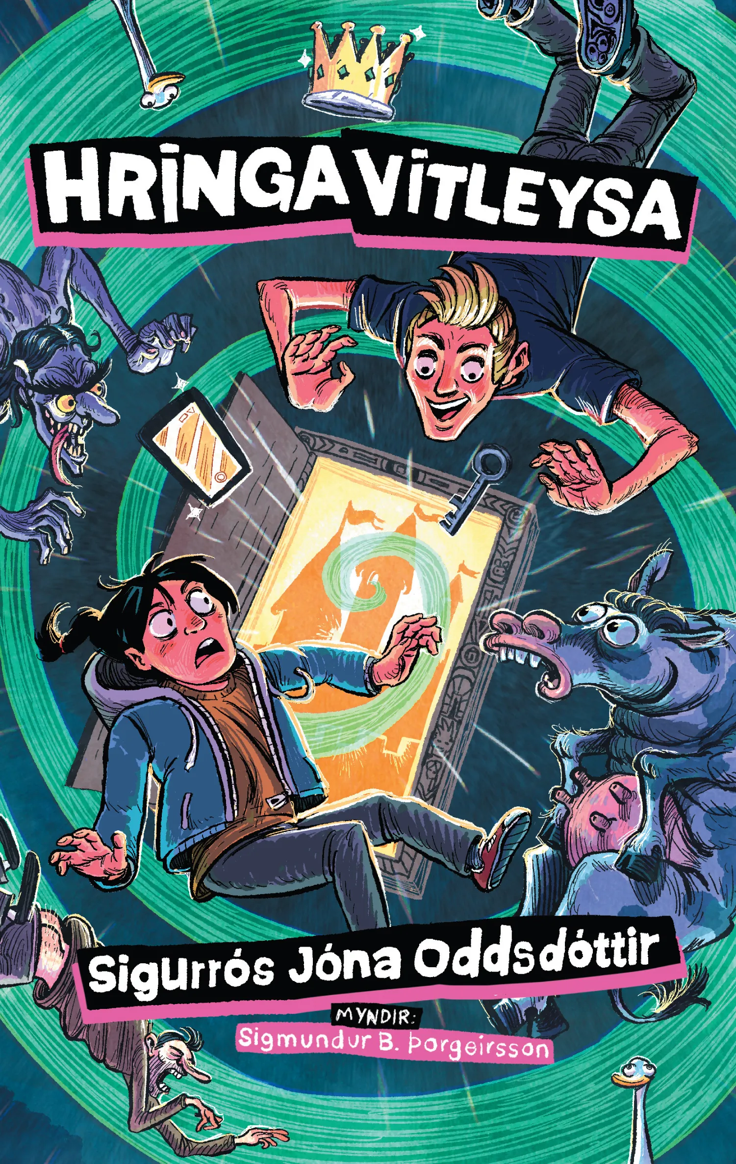 Forsíða kápu bókarinnar