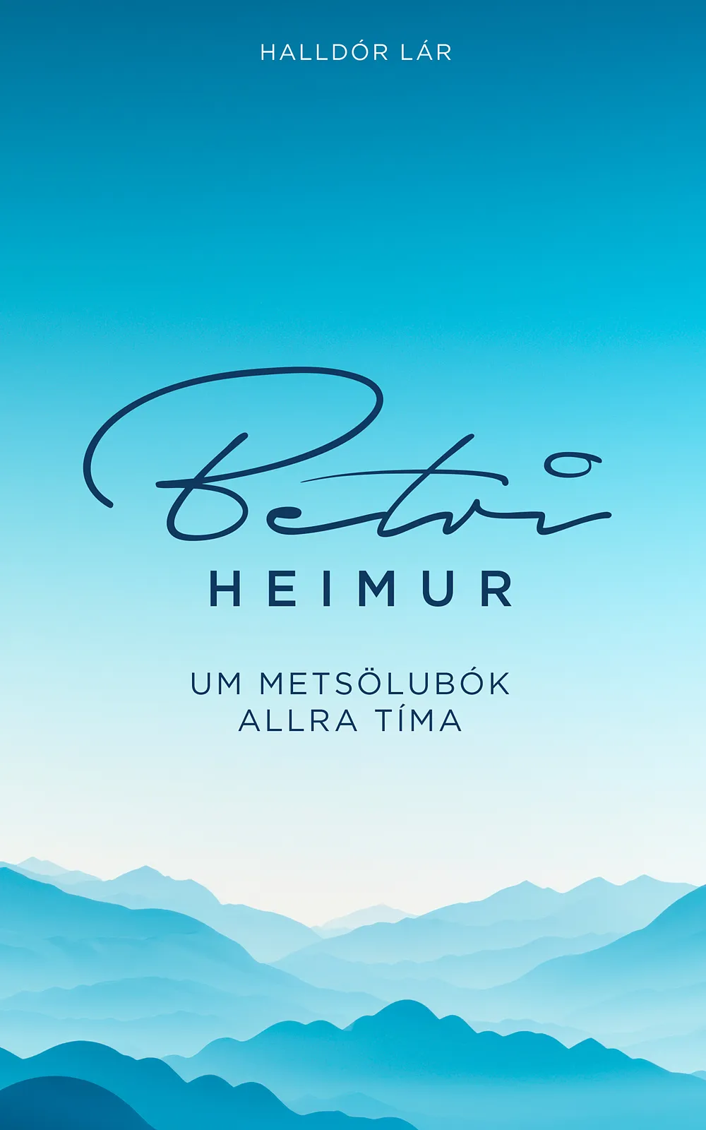 Forsíða kápu bókarinnar