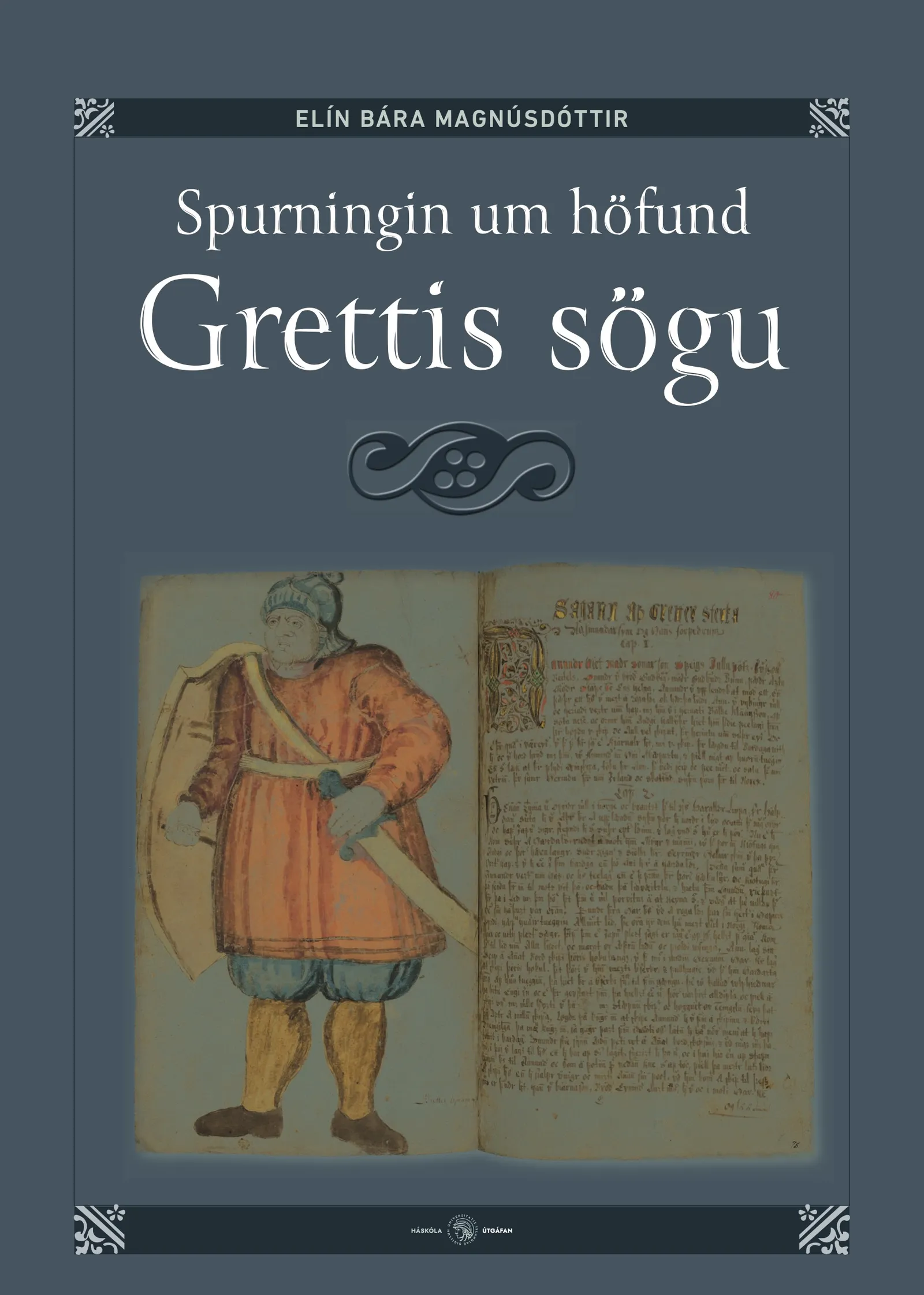 Forsíða kápu bókarinnar