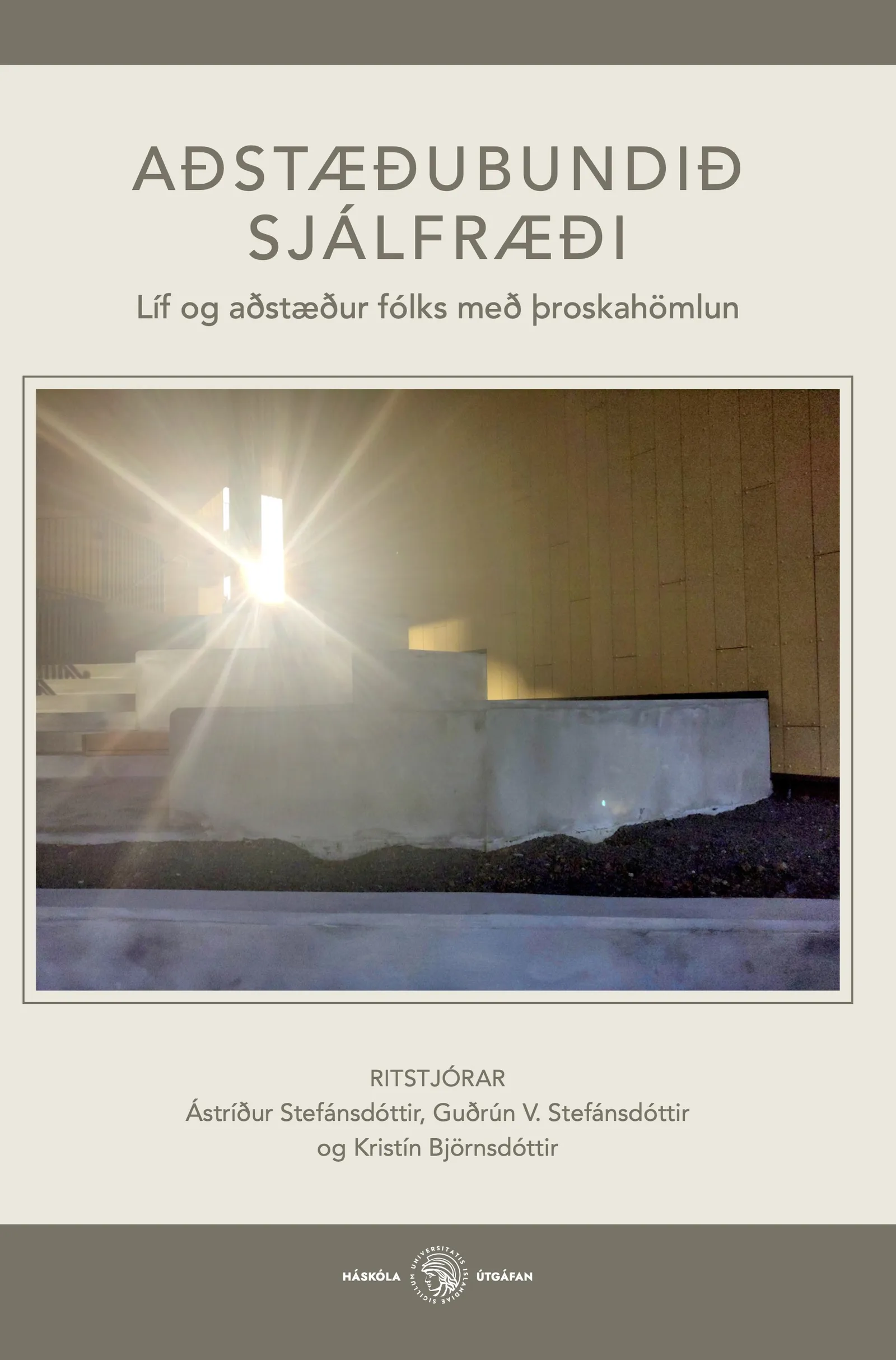 Forsíða kápu bókarinnar