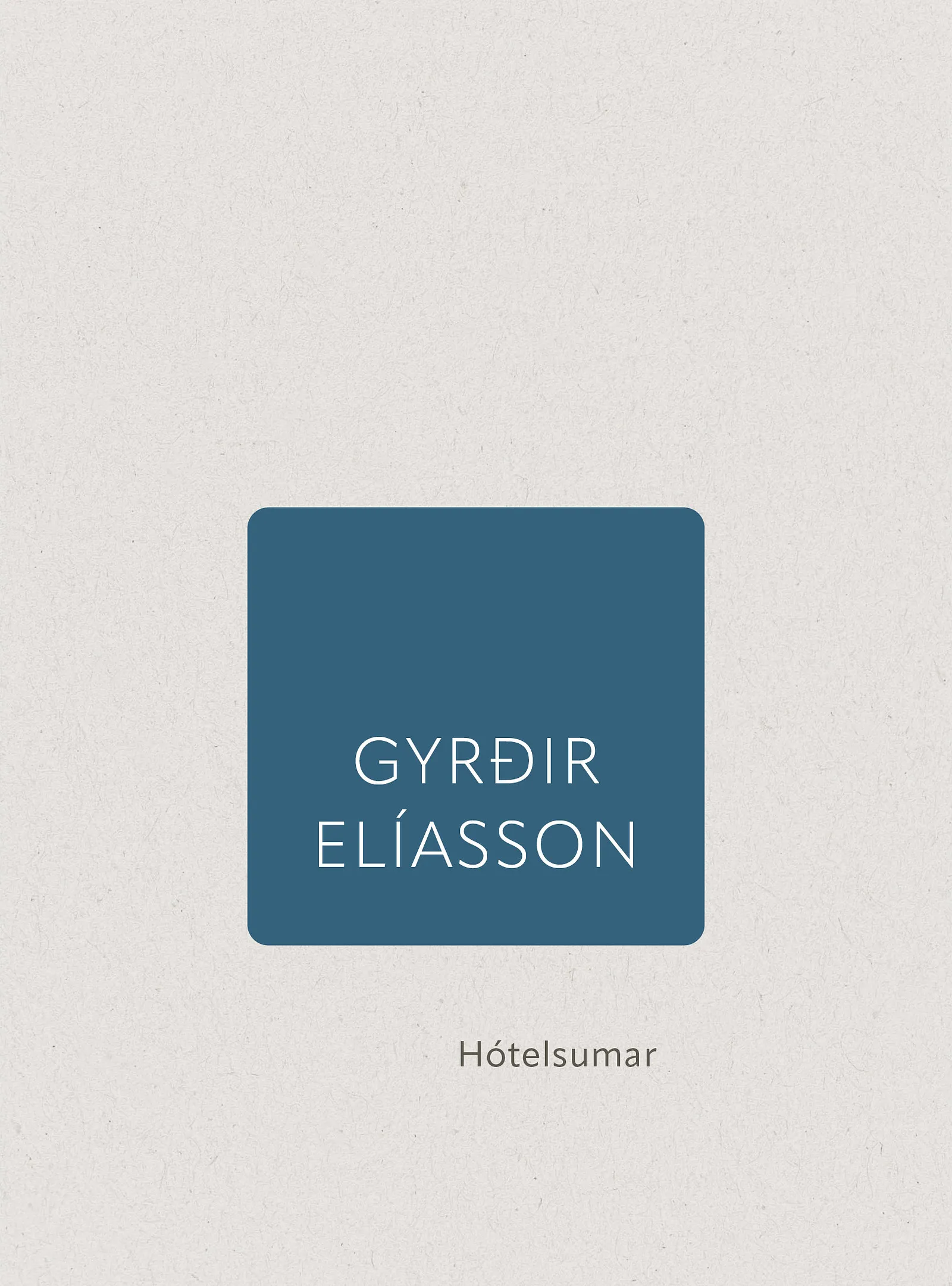 Forsíða kápu bókarinnar