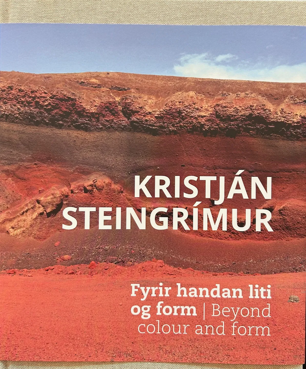 Bókakápa: Kristján Steingrímur Fyrir handan liti og form