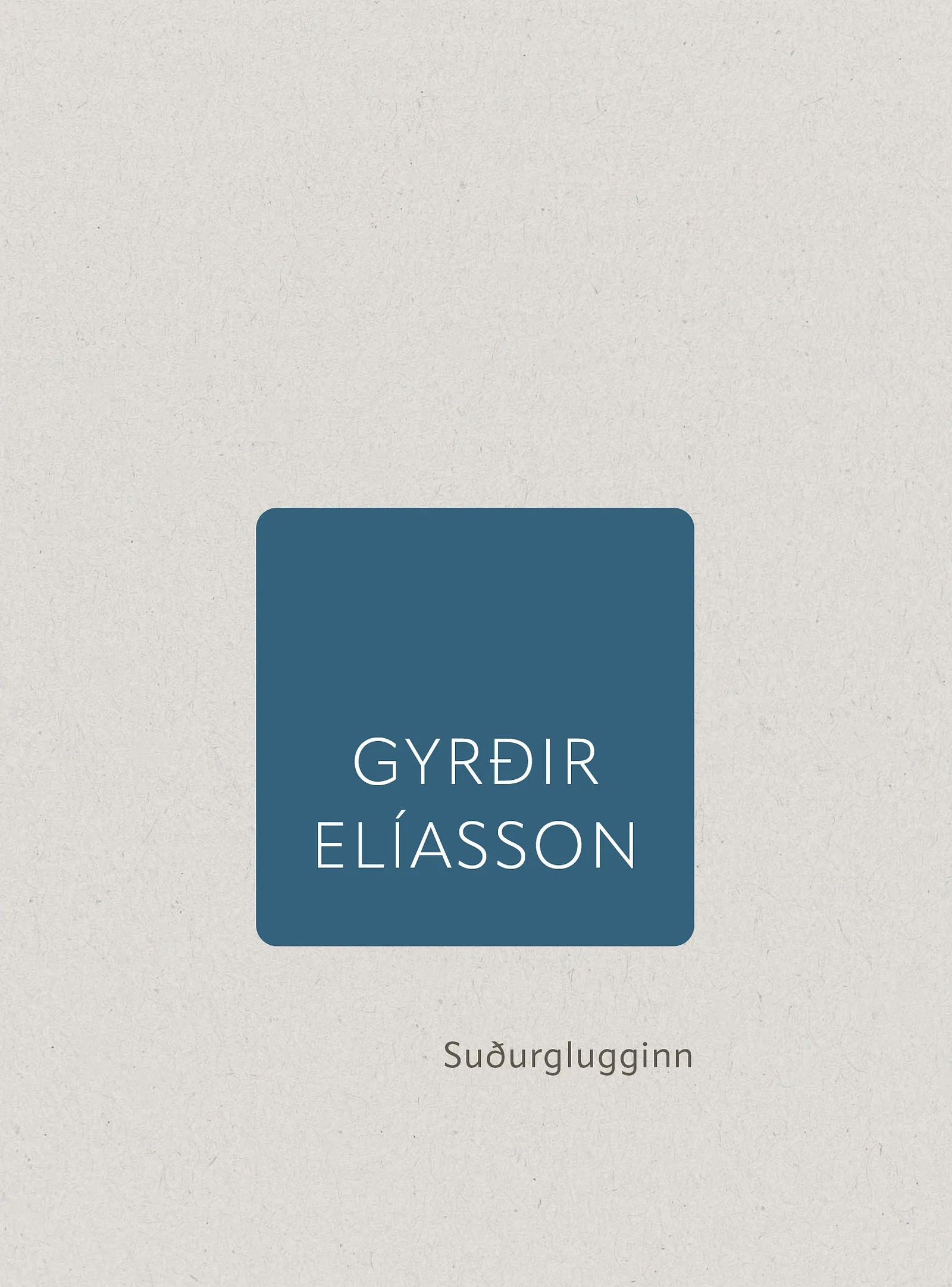 Bókakápa: Suðurglugginn