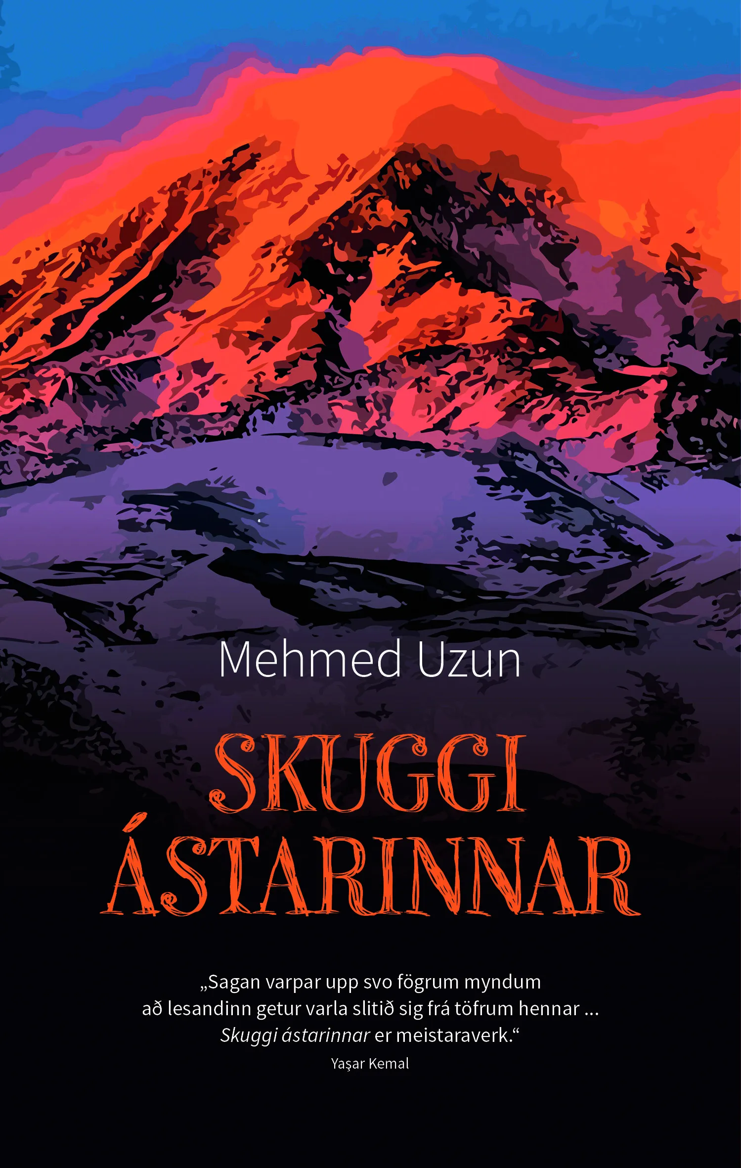 Forsíða kápu bókarinnar