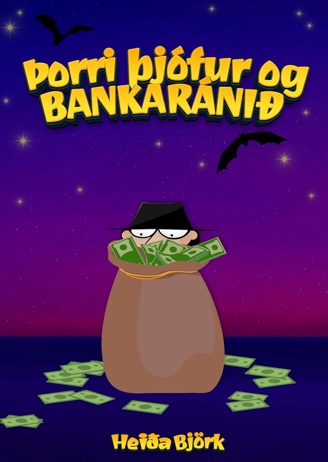 Forsíða kápu bókarinnar