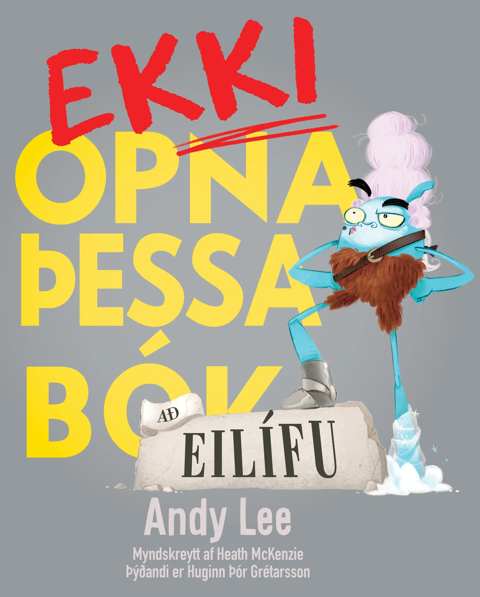 Forsíða kápu bókarinnar