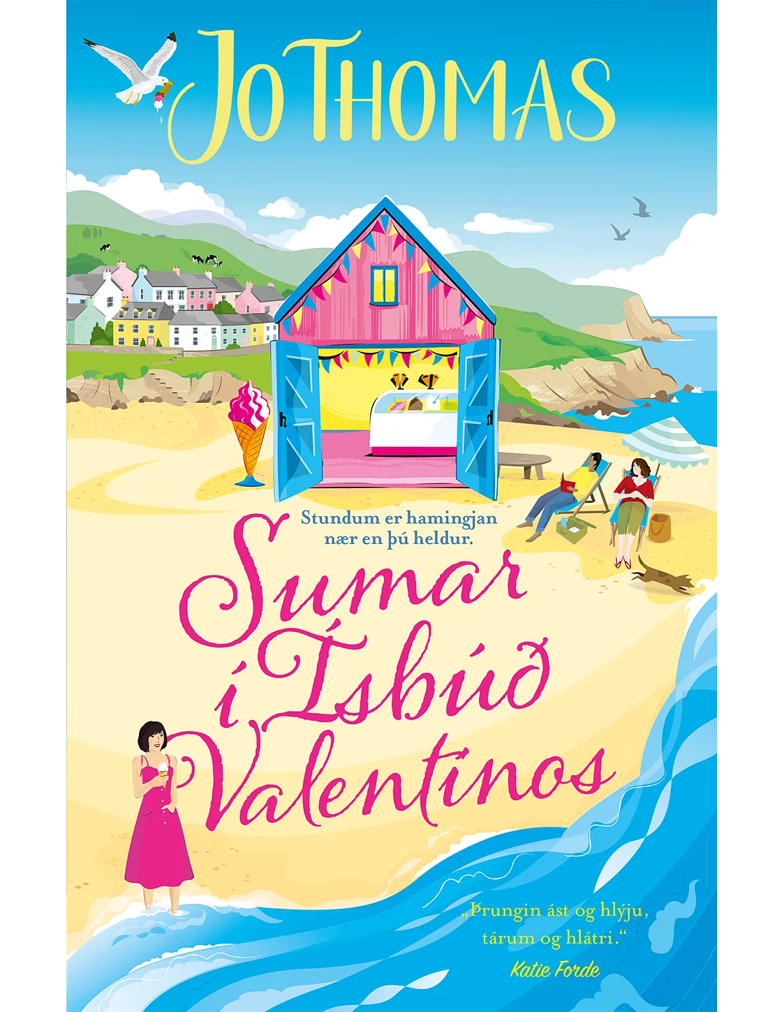 Bókakápa: Sumar í ísbúð Valintinos