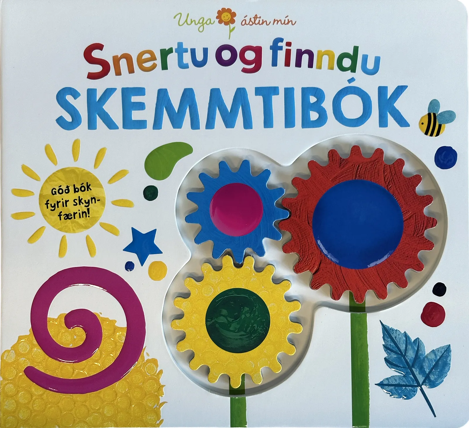 Bókakápa: Snertu og finndu skemmtibók