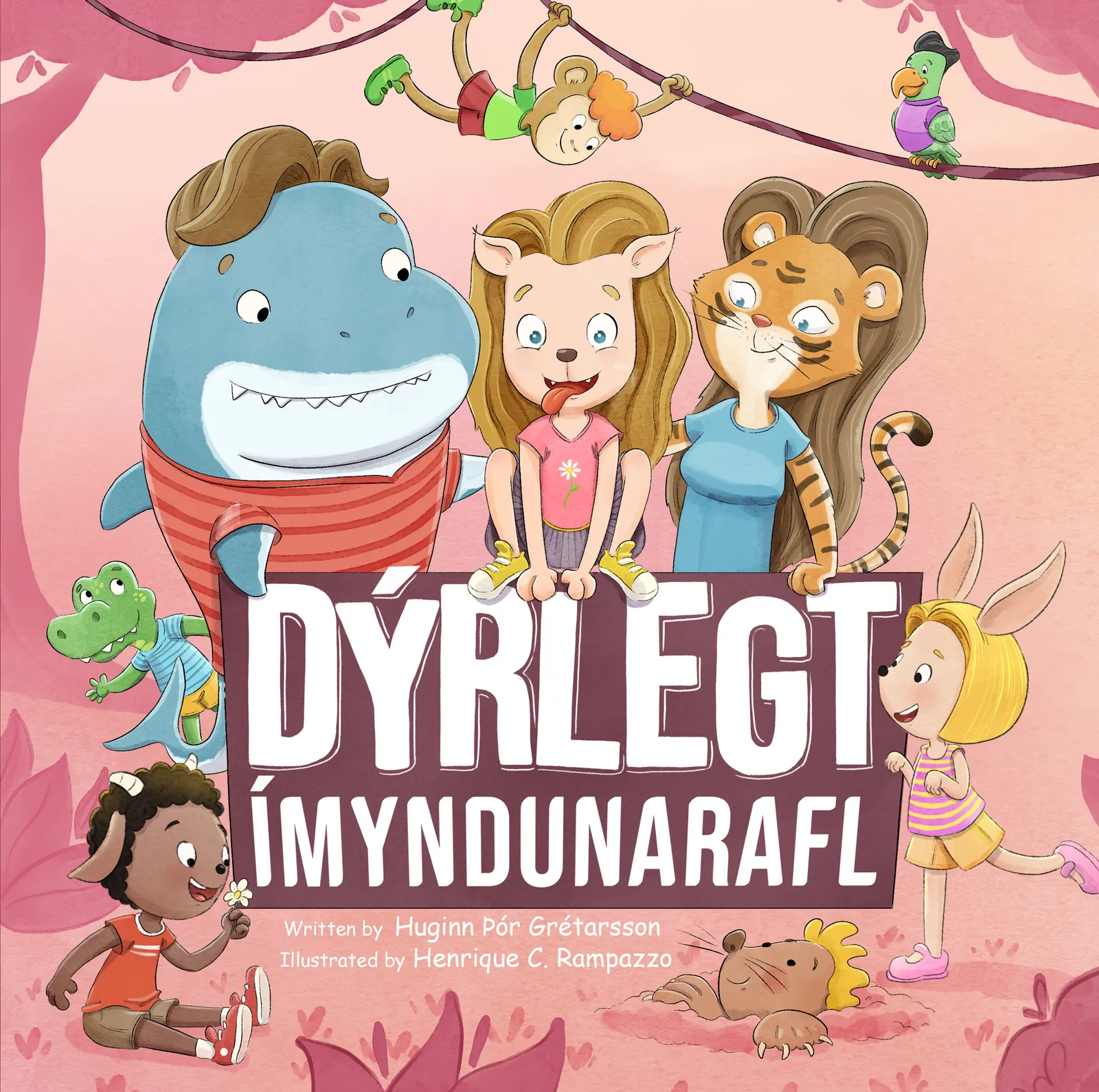 Forsíða kápu bókarinnar