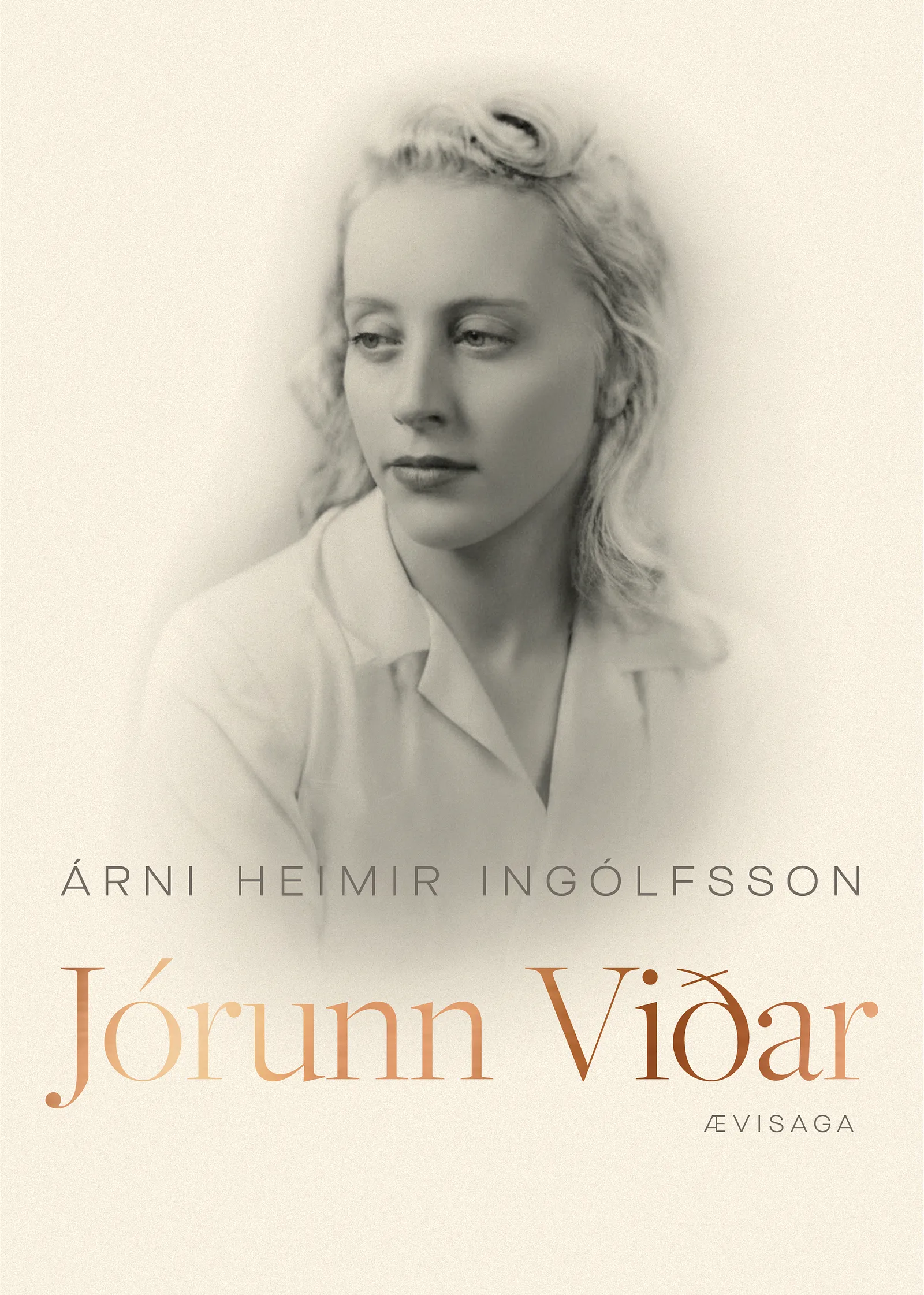 Bókakápa: Jórunn Viðar  ævisaga
