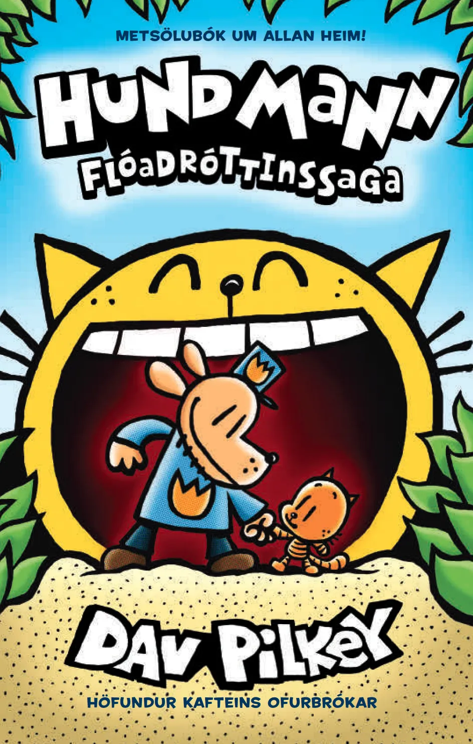 Forsíða kápu bókarinnar