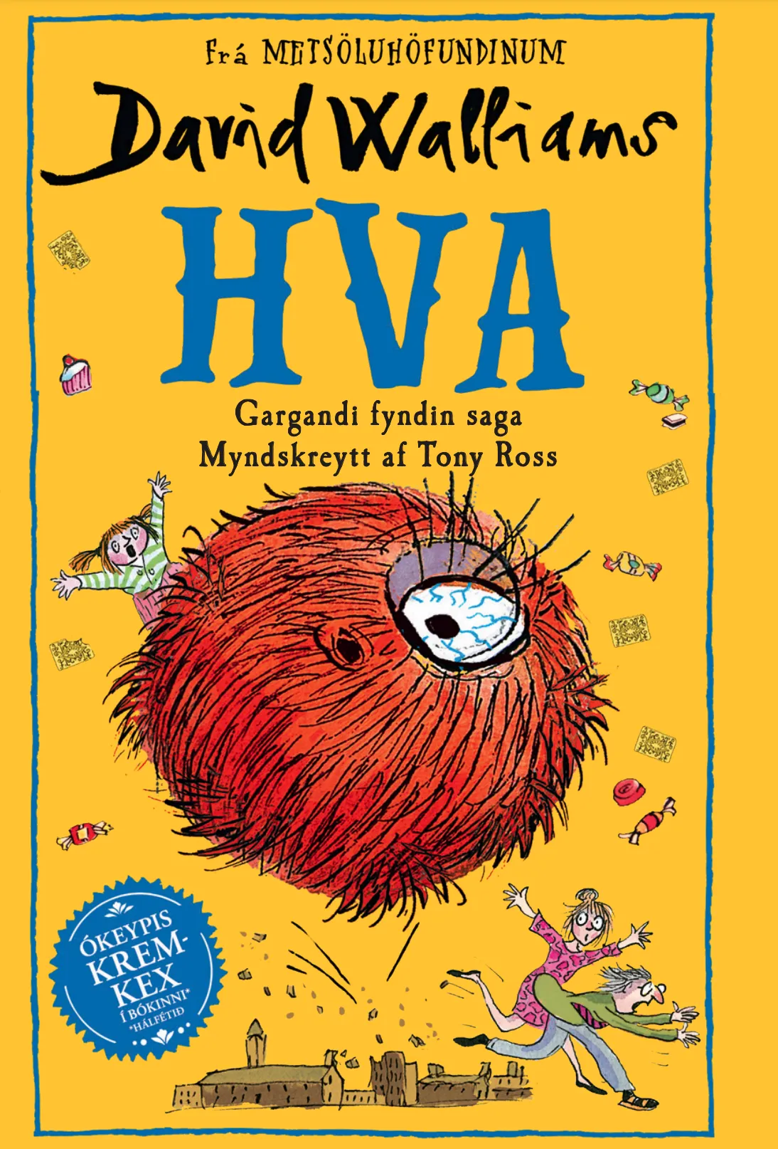 Forsíða kápu bókarinnar