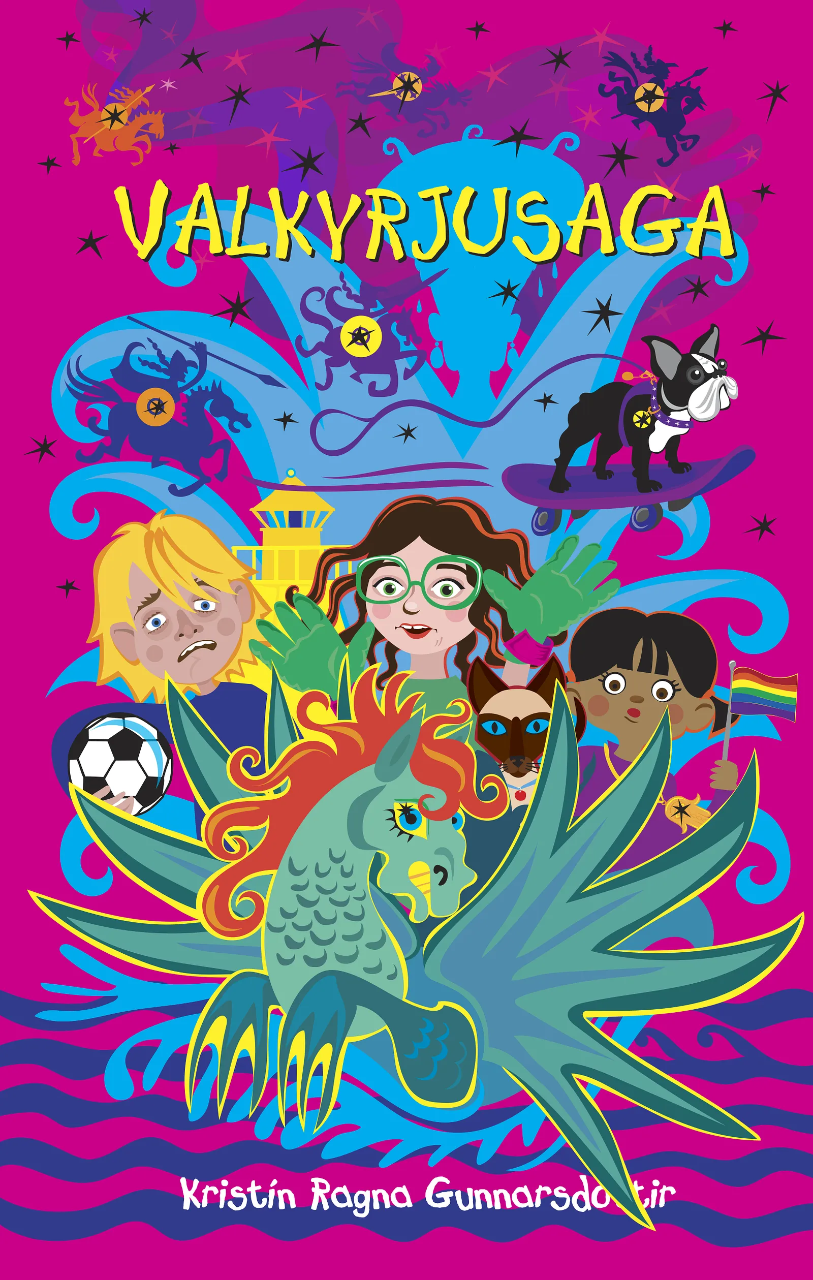 Forsíða kápu bókarinnar