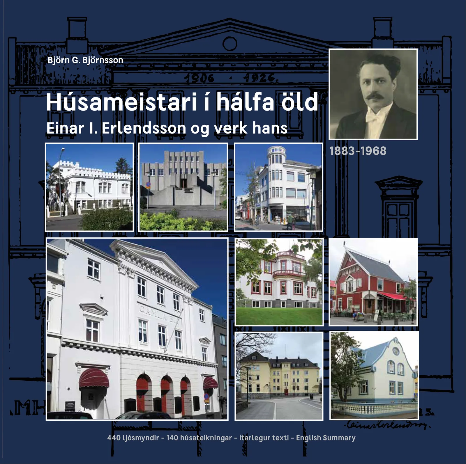 Forsíða kápu bókarinnar