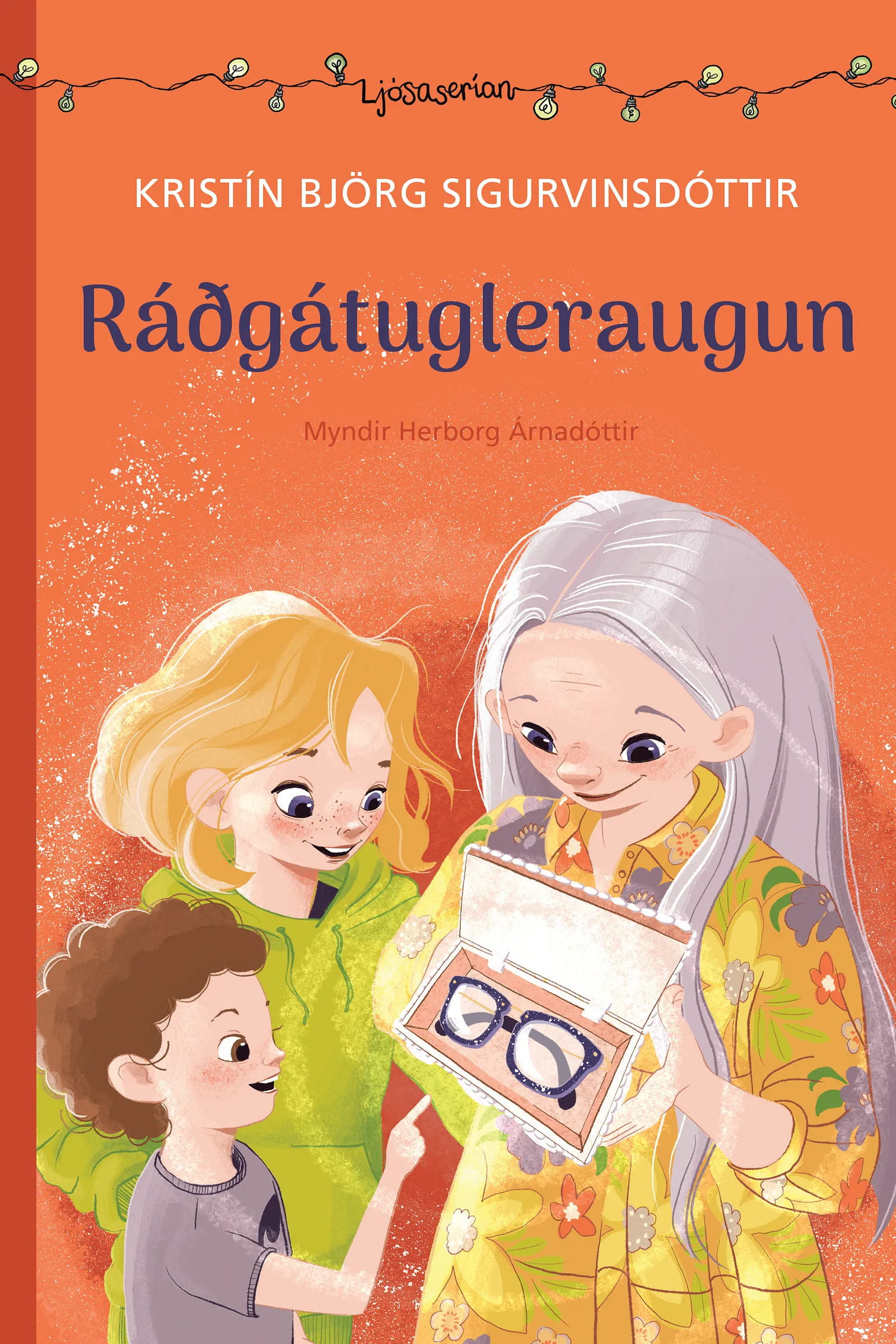 Bókakápa: Ljósaserían: Ráðgátugleraugun