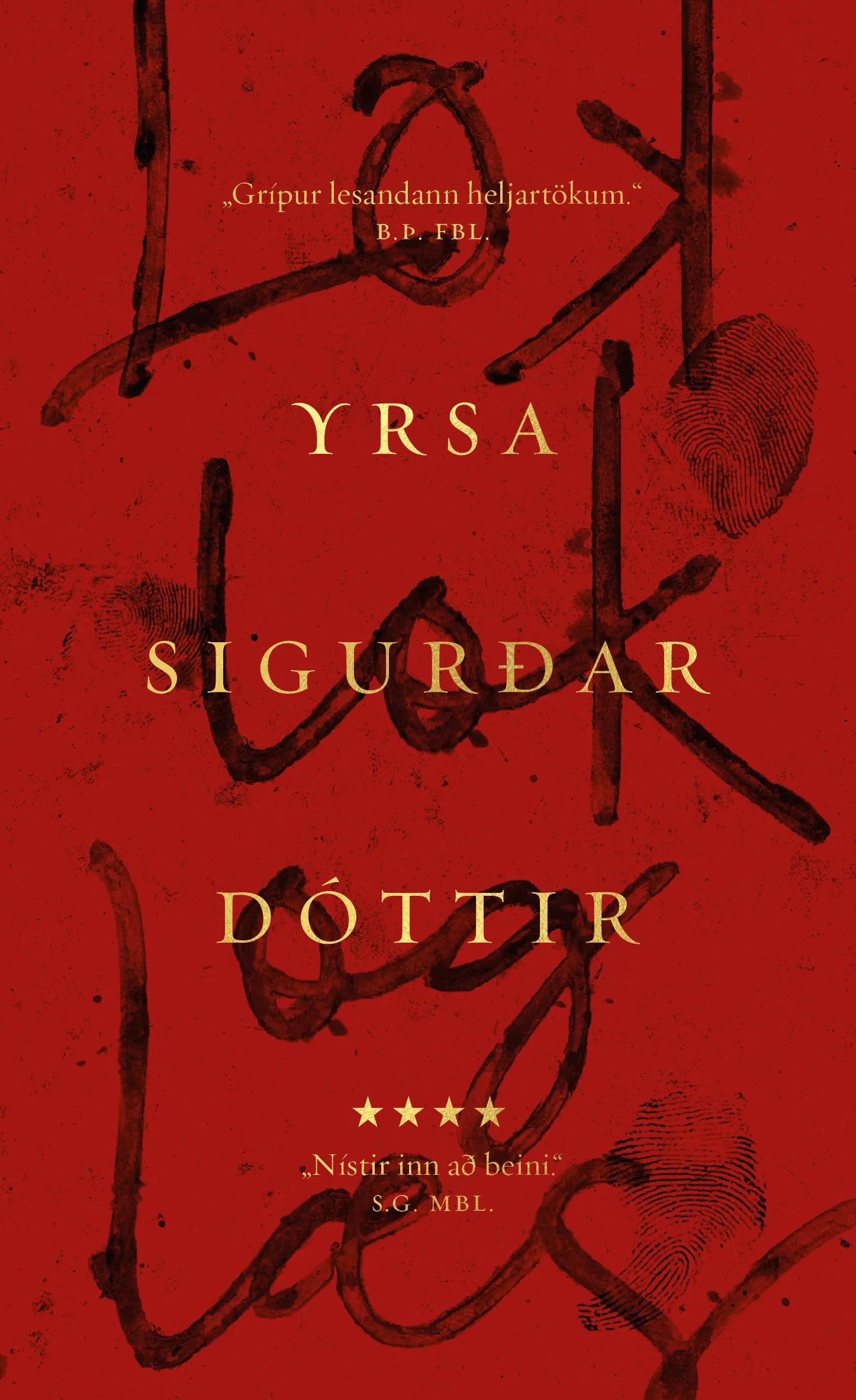 Forsíða kápu bókarinnar