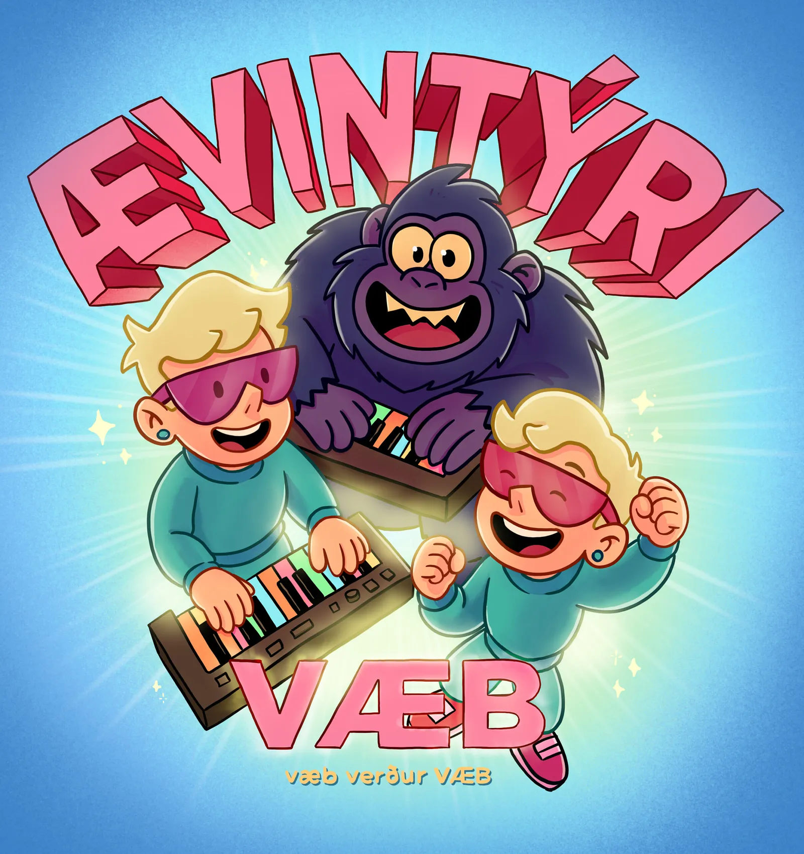 Bókakápa: Ævintýri VÆB Væb verður VÆB