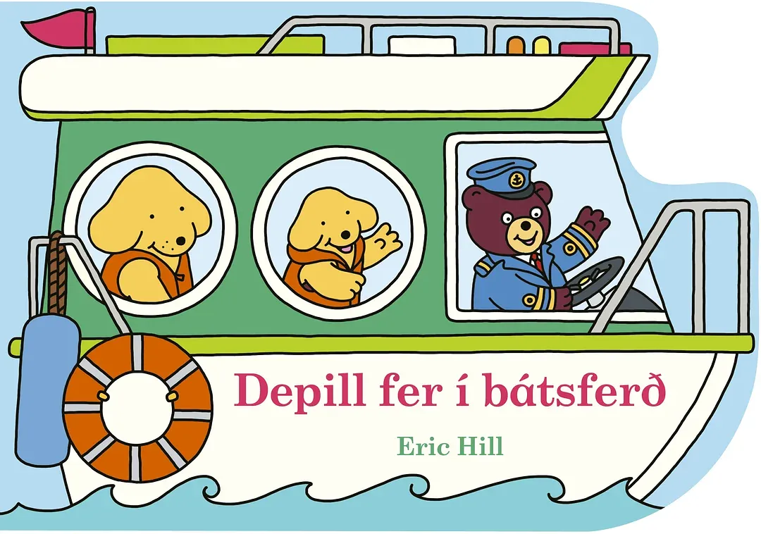 Bókakápa: Depill fer í bátsferð