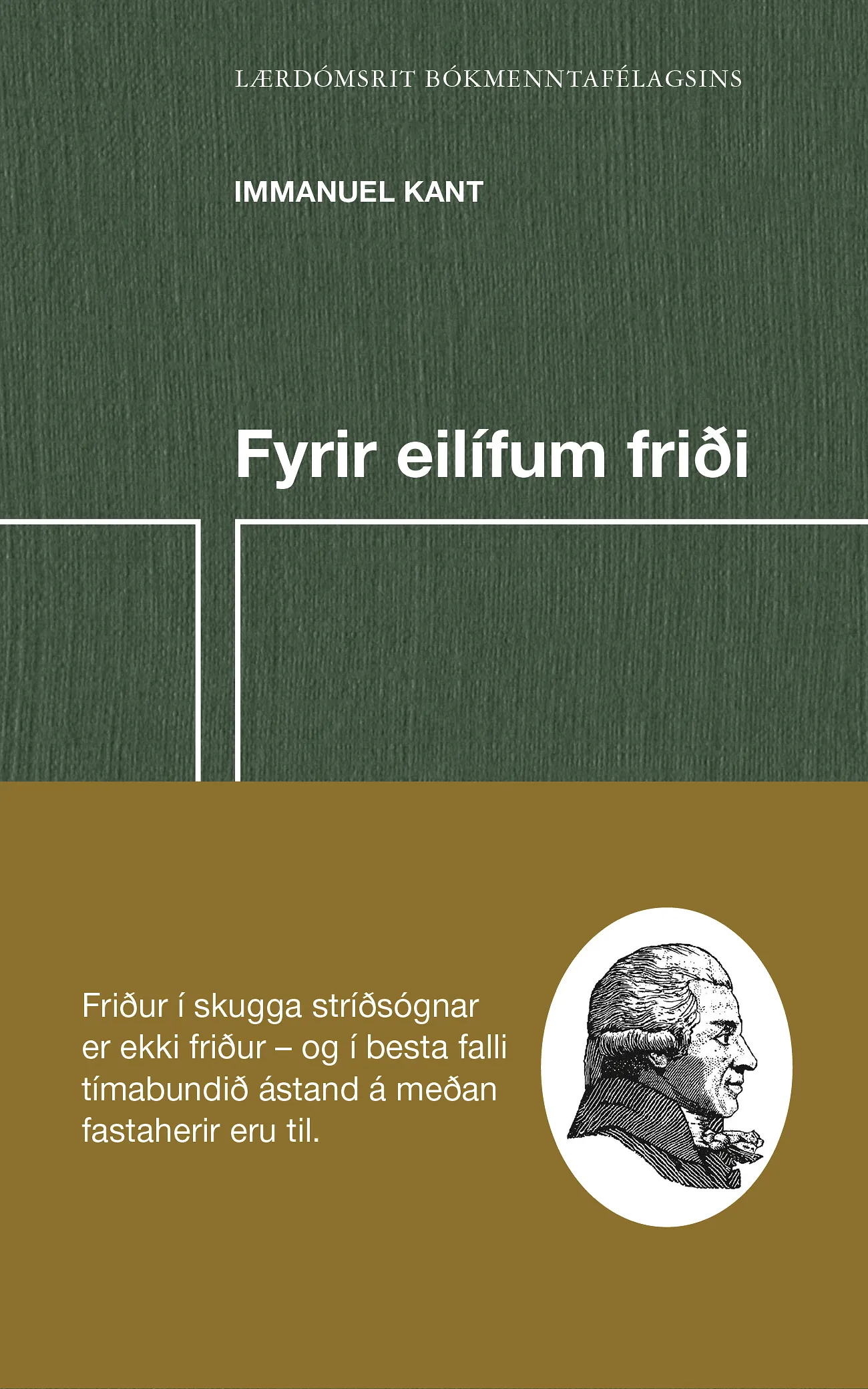 Forsíða kápu bókarinnar