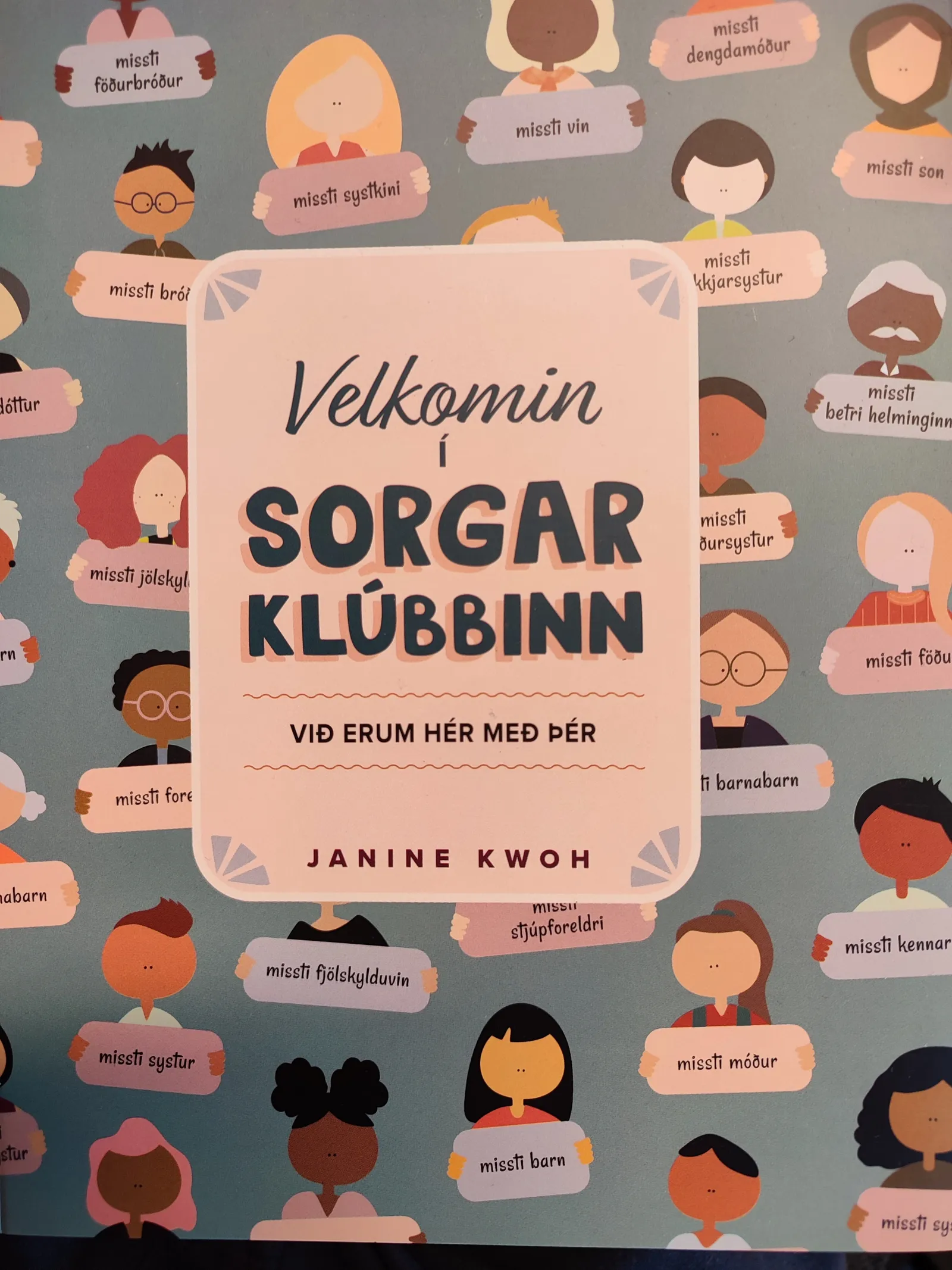 Forsíða kápu bókarinnar