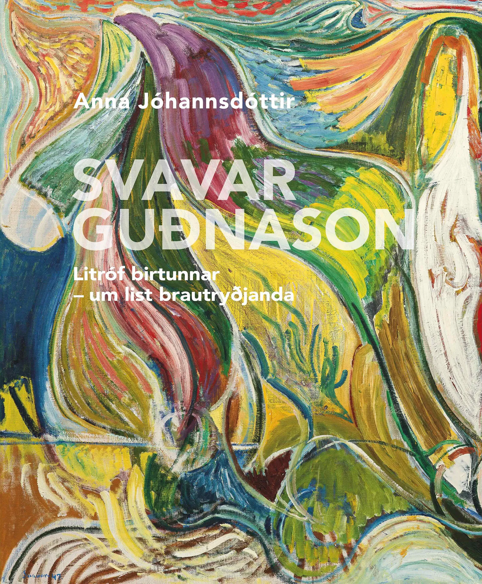 Bókakápa: Svavar Guðnason Litróf birtunnar – um list brautryðjanda